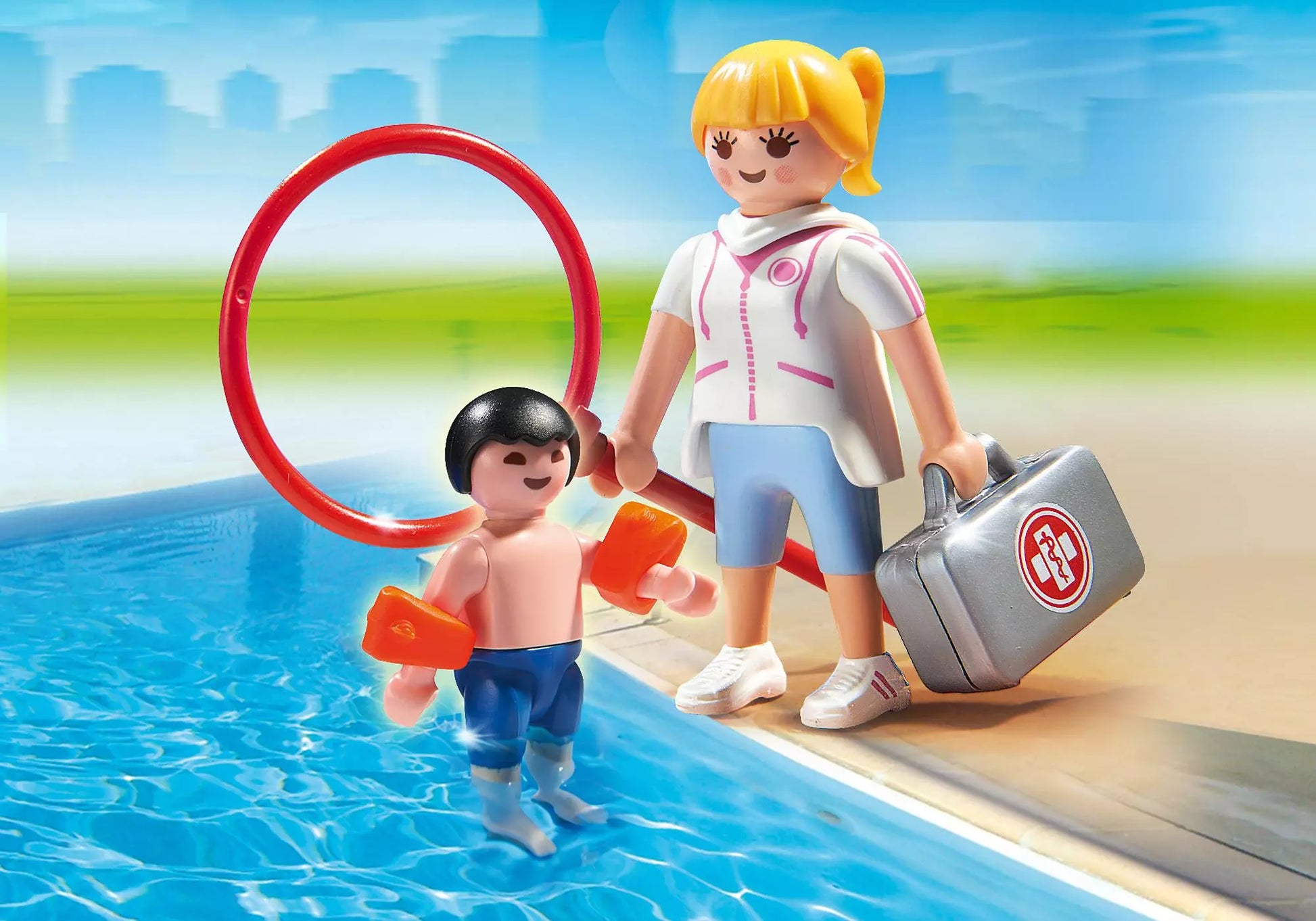 Playmobil 6677 Summer Fun Schwimmmeisterin - plegobil
