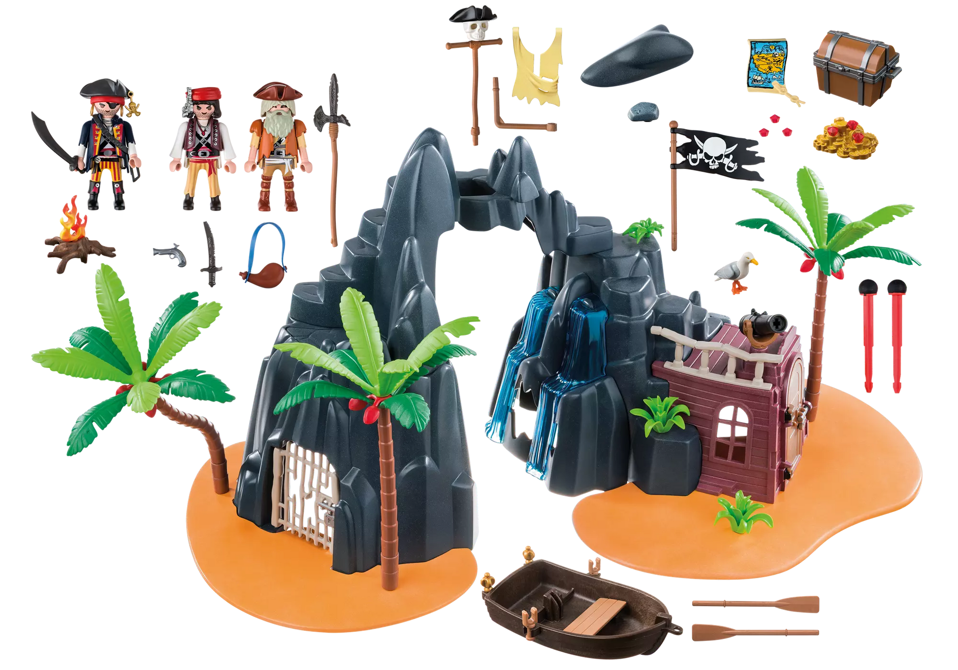 Playmobil 6679 Pirates Piraten-Schatzinsel - plegobil