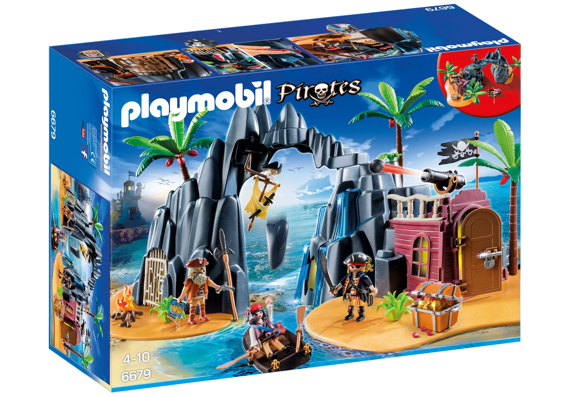 Playmobil 6679 Pirates Piraten-Schatzinsel - plegobil