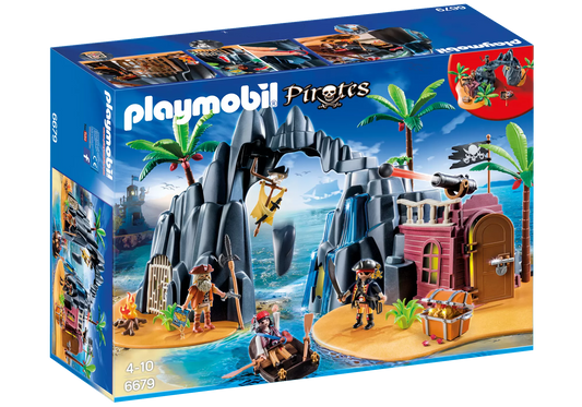 Playmobil 6679 Pirates Piraten-Schatzinsel - plegobil