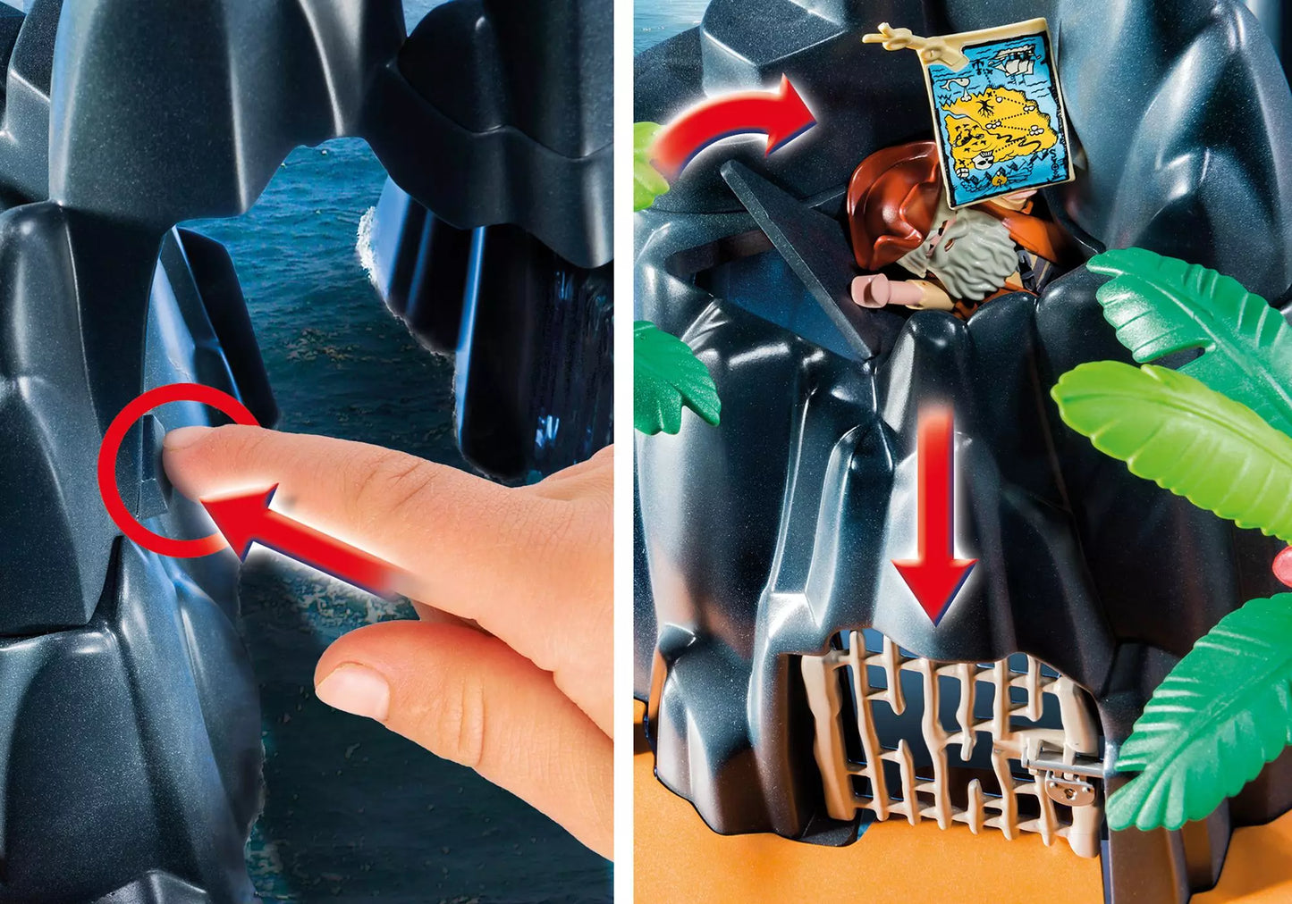 Playmobil 6679 Pirates Piraten-Schatzinsel - plegobil