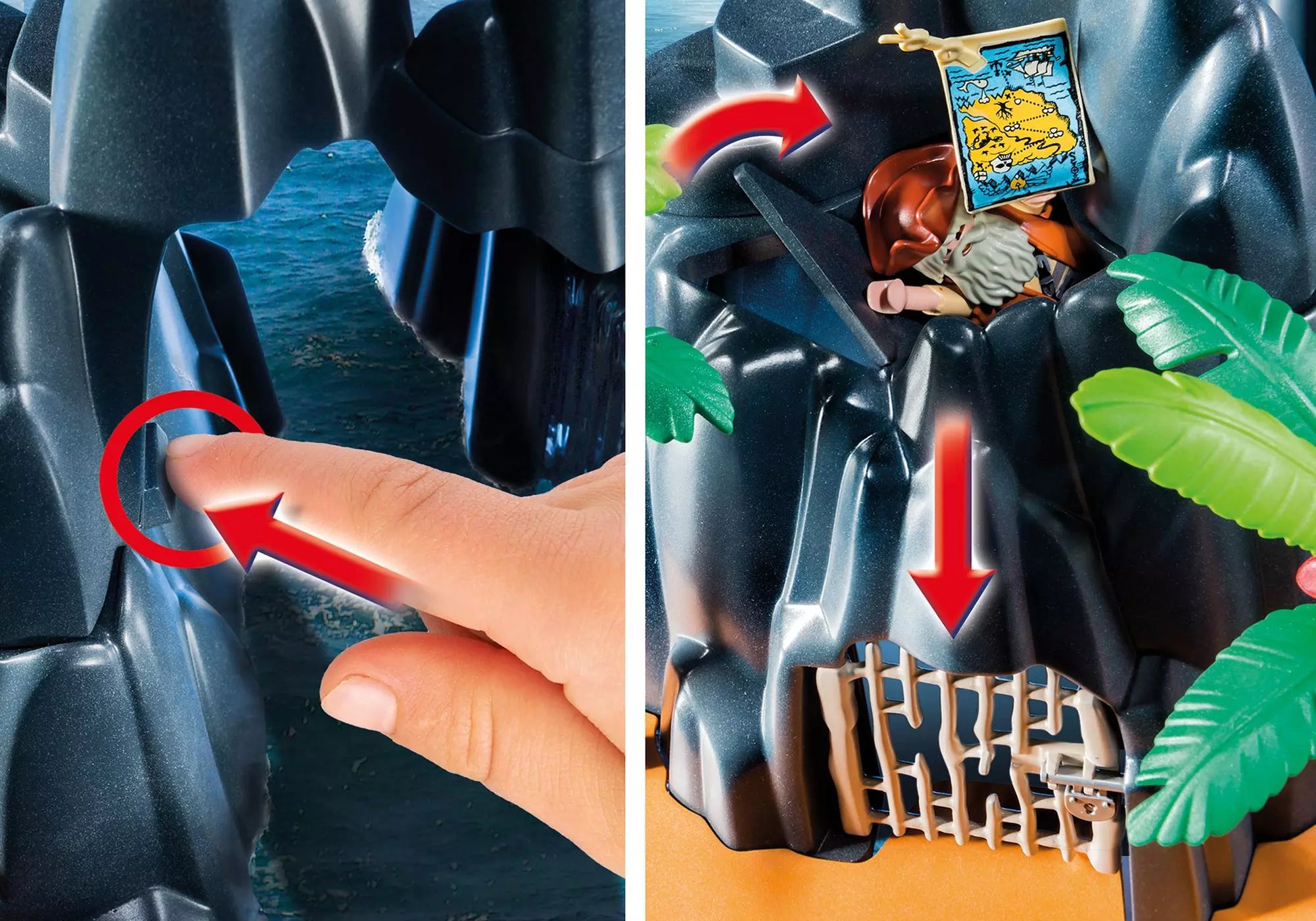 Playmobil 6679 Pirates Piraten-Schatzinsel - plegobil