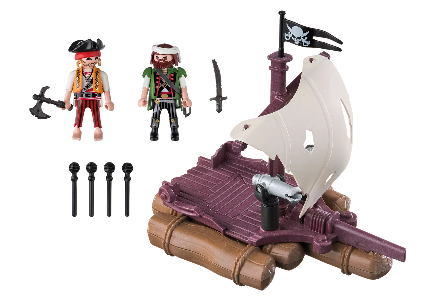 Playmobil 6682 Pirates Piratenfloss - plegobil