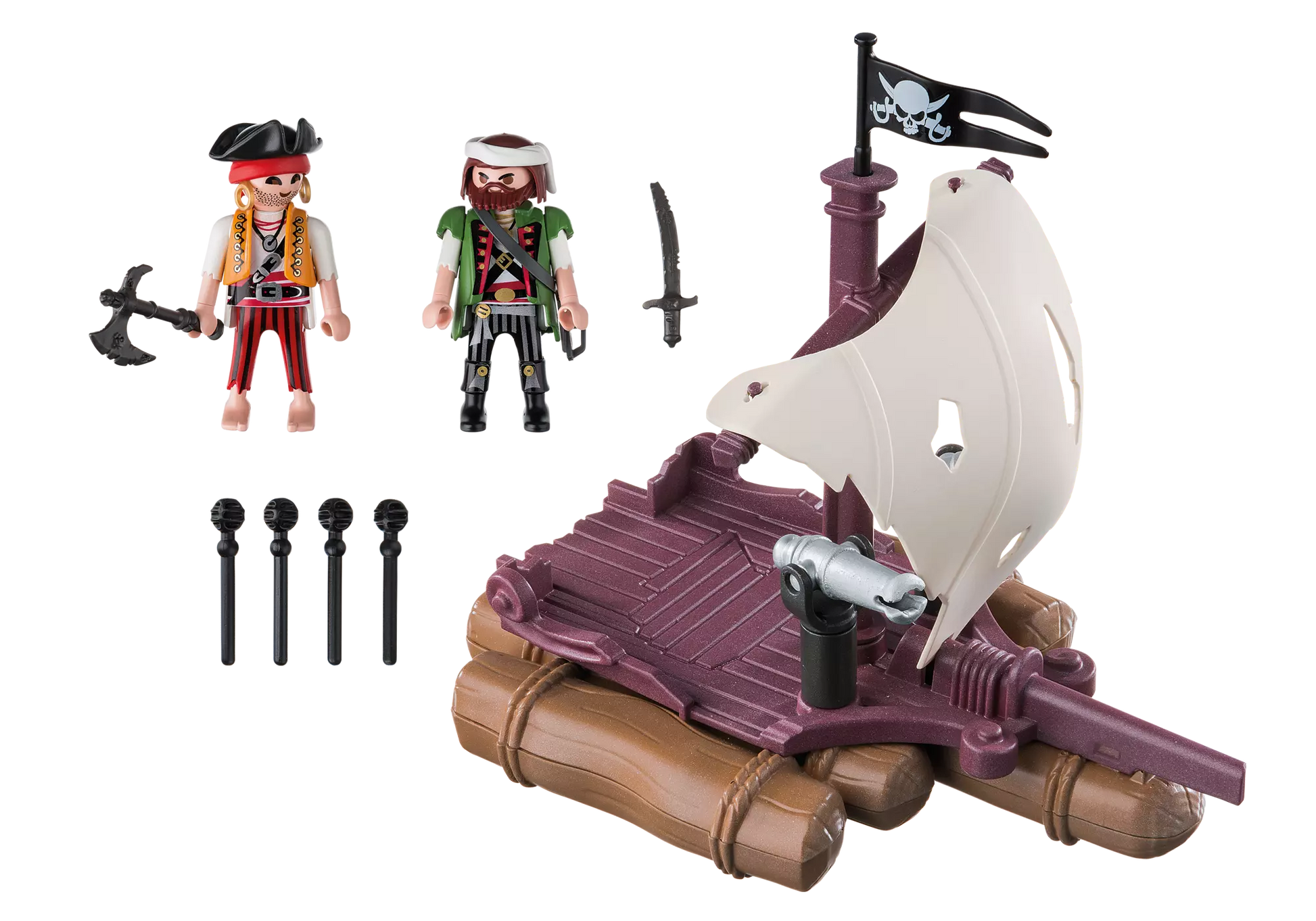 Playmobil 6682 Pirates Piratenfloss - plegobil
