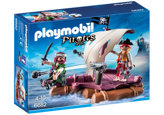 Playmobil 6682 Pirates Piratenfloss - plegobil