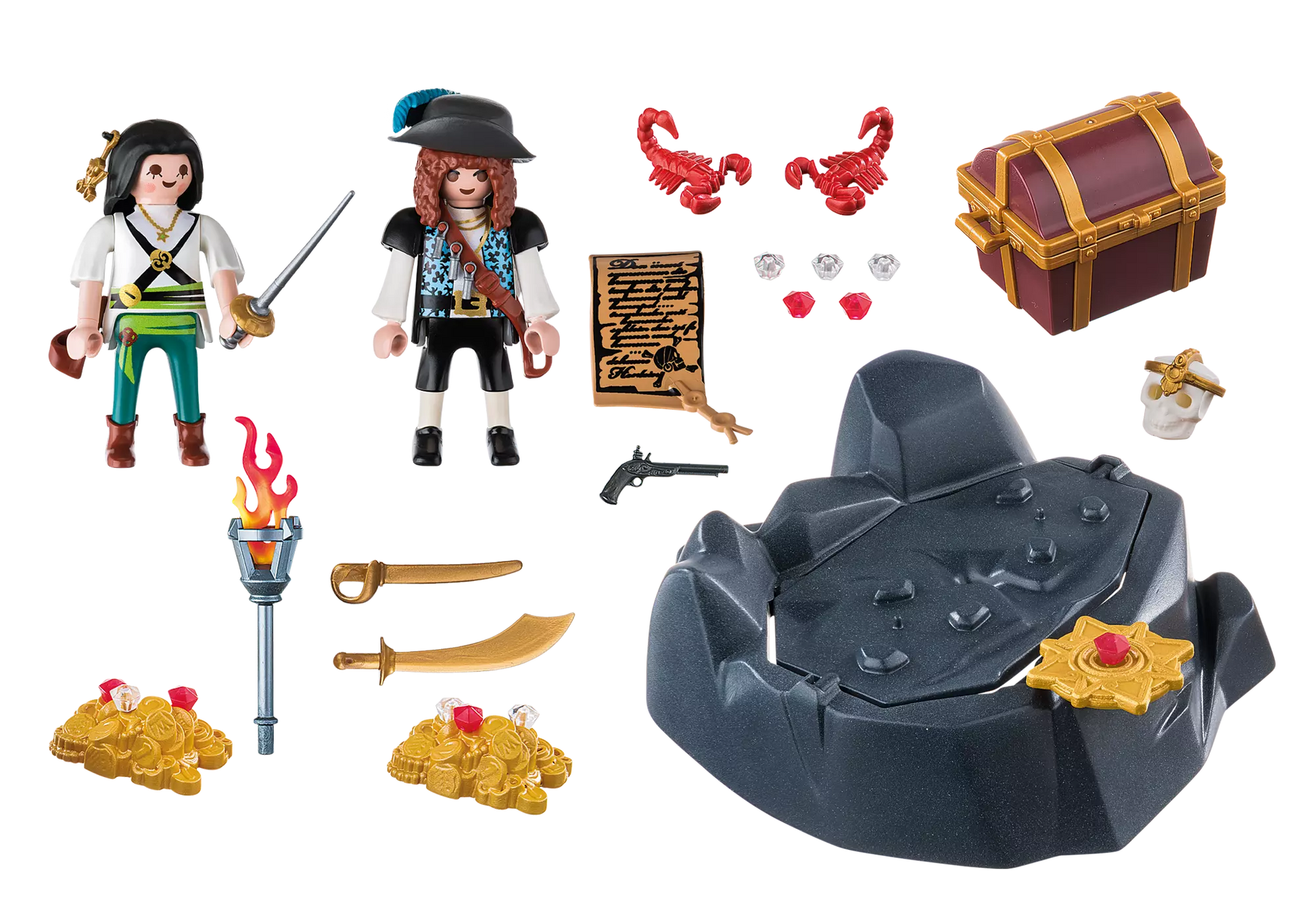Playmobil 6683 Pirates Piraten-Schatzversteck - plegobil