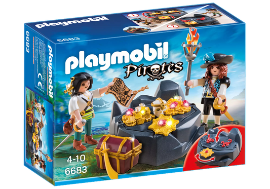 Playmobil 6683 Pirates Piraten-Schatzversteck - plegobil
