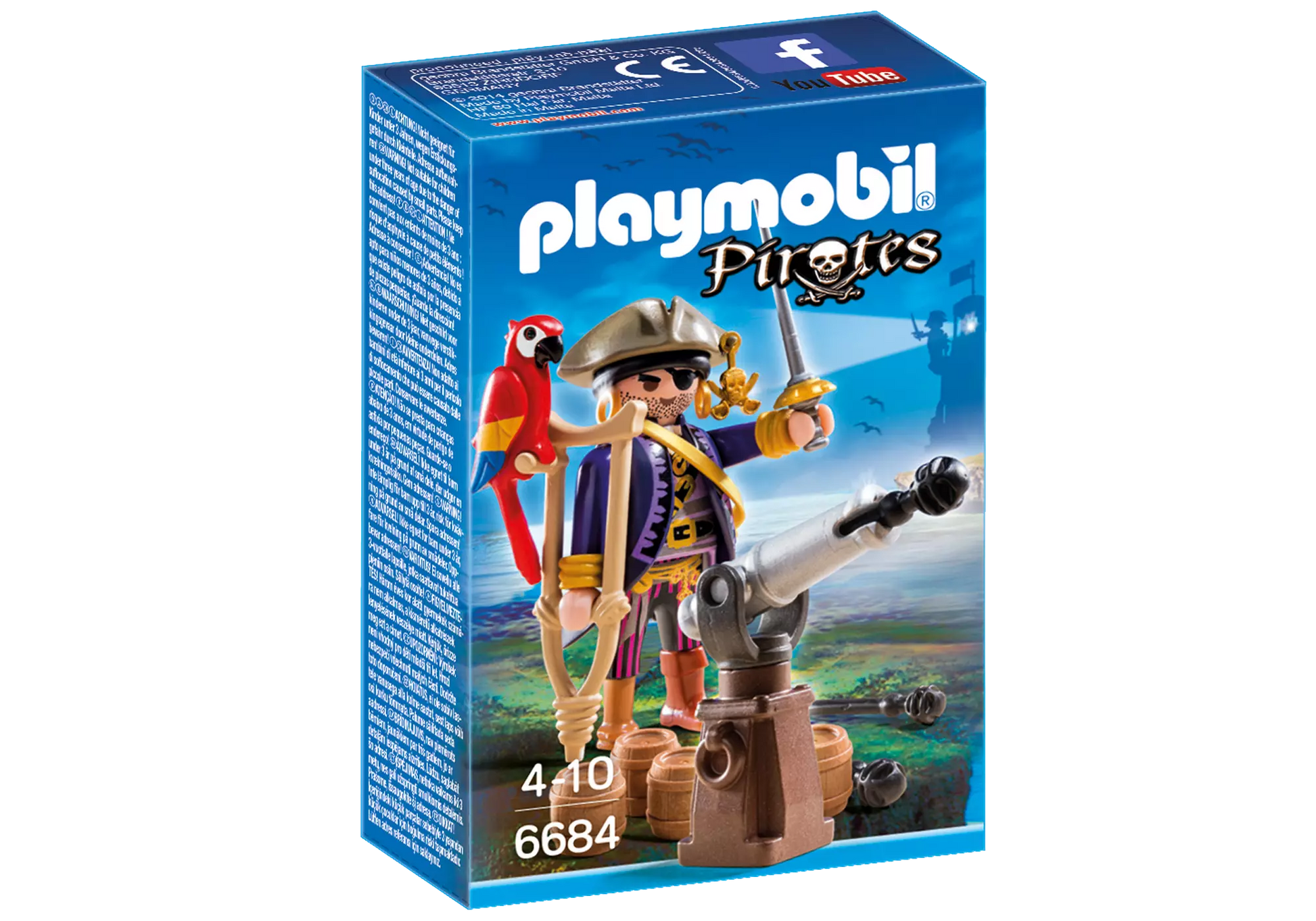 Playmobil 6684 Pirates Piratenkapitän - plegobil