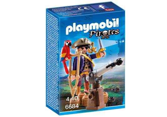 Playmobil 6684 Pirates Piratenkapitän - plegobil