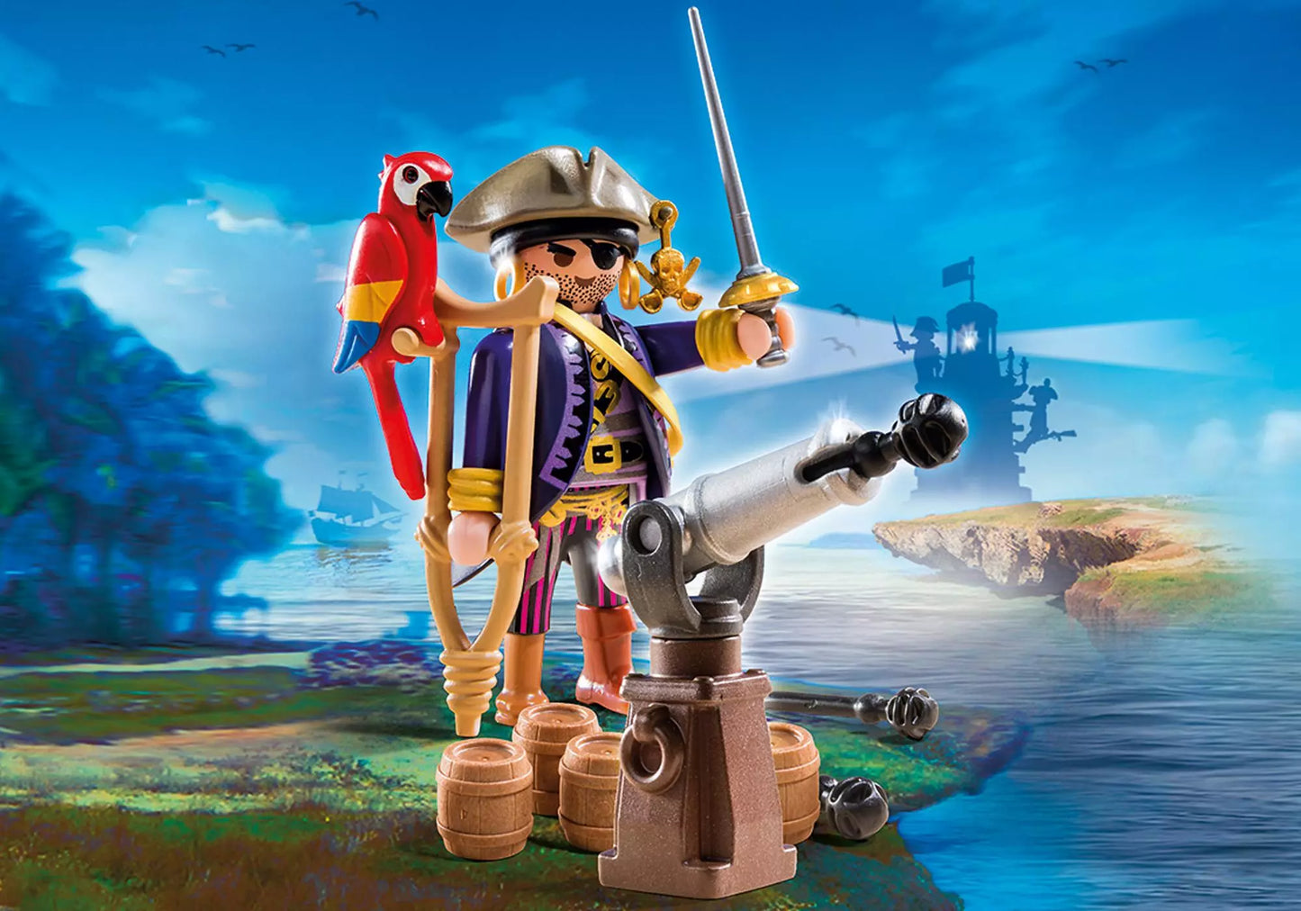 Playmobil 6684 Pirates Piratenkapitän - plegobil