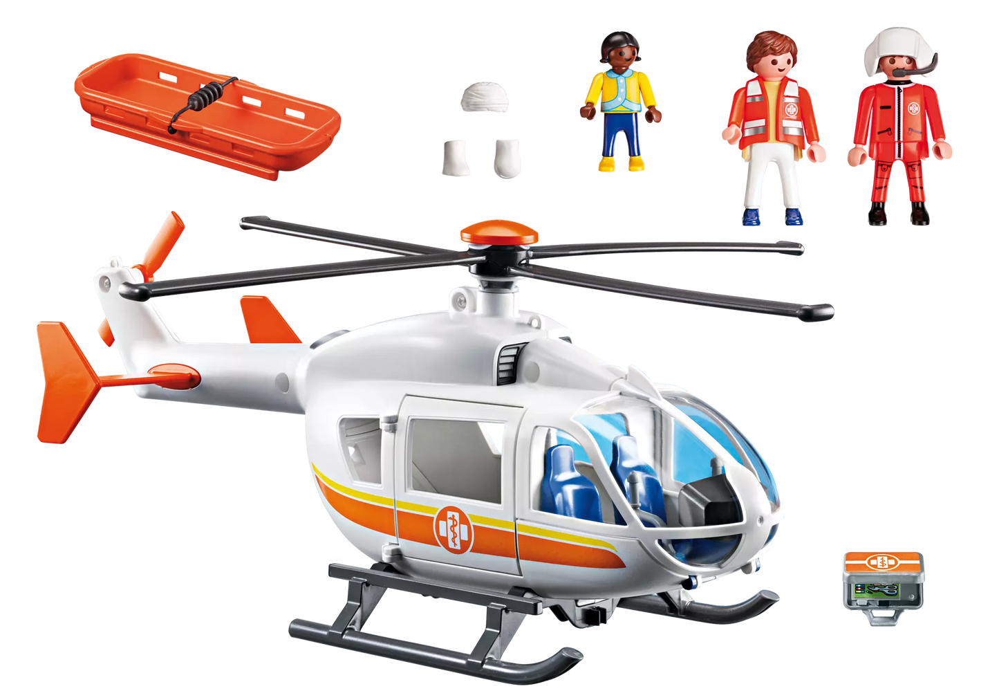 Playmobil 6686 City Life Rettungshubschrauber - plegobil