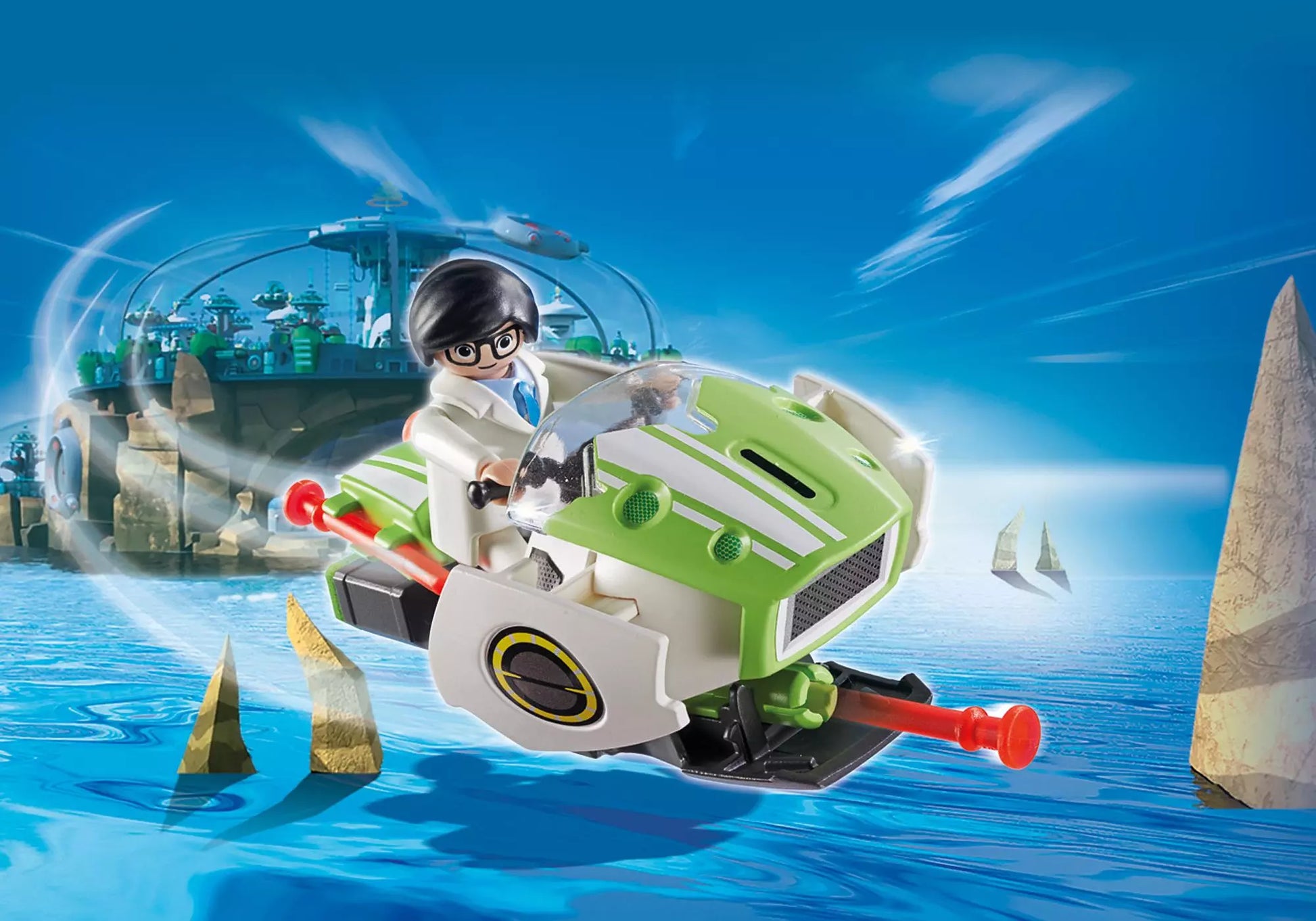 Playmobil 6691 Super 4 Skyjet - plegobil