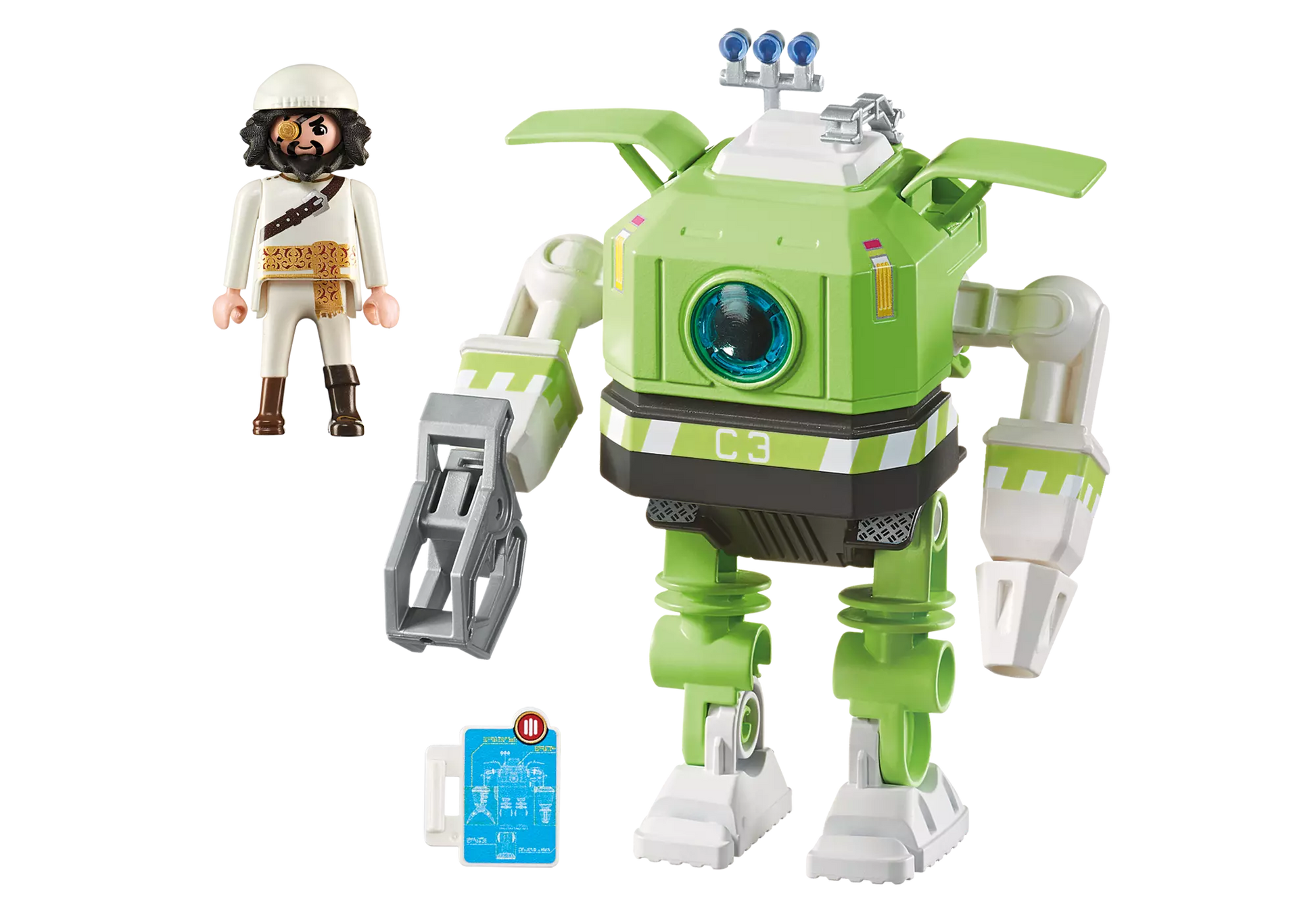 Playmobil 6693 Super 4 Cleano Roboter - plegobil