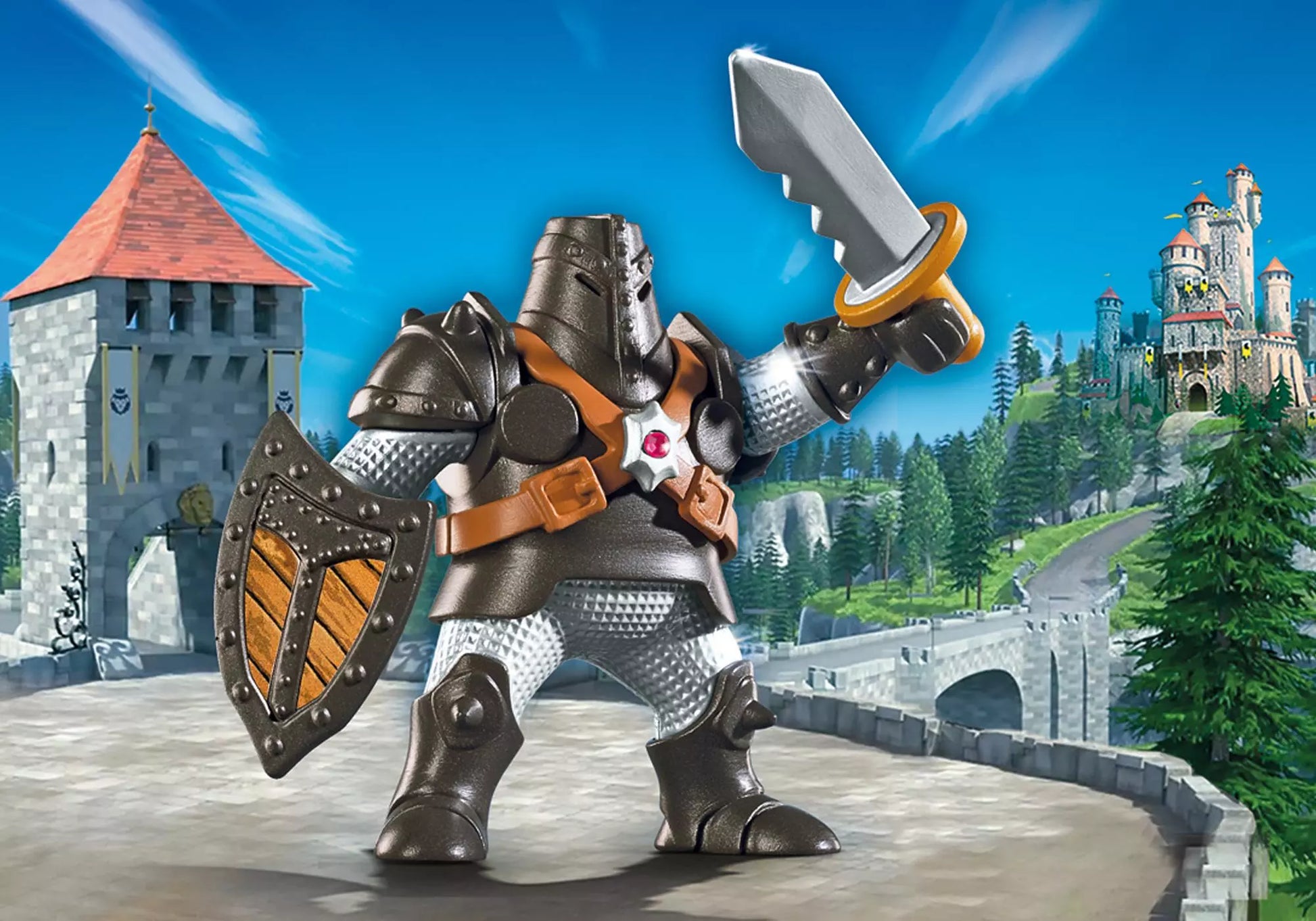 Playmobil 6694 Super 4 Schwarzer Koloss - plegobil