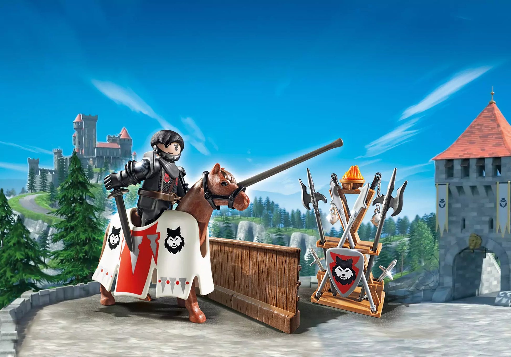Playmobil 6696 Super 4 Rypan - Wache des Schwarzen Barons - plegobil