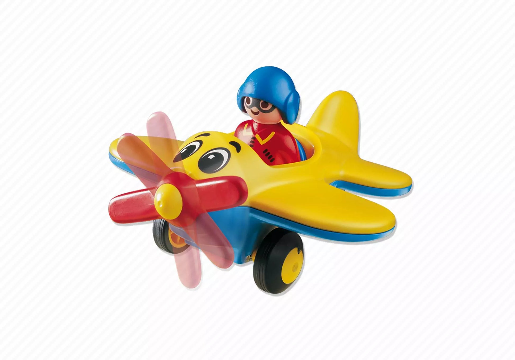 Playmobil 6717 Sammlerstück 1-2-3 Propellerflugzeug - plegobil