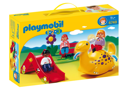 Playmobil 6748 Sammlerstück 1-2-3 Kinderspielplatz - plegobil