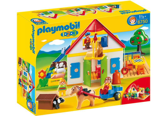 Playmobil 6750 1-2-3 Mein großer Bauernhof - plegobil