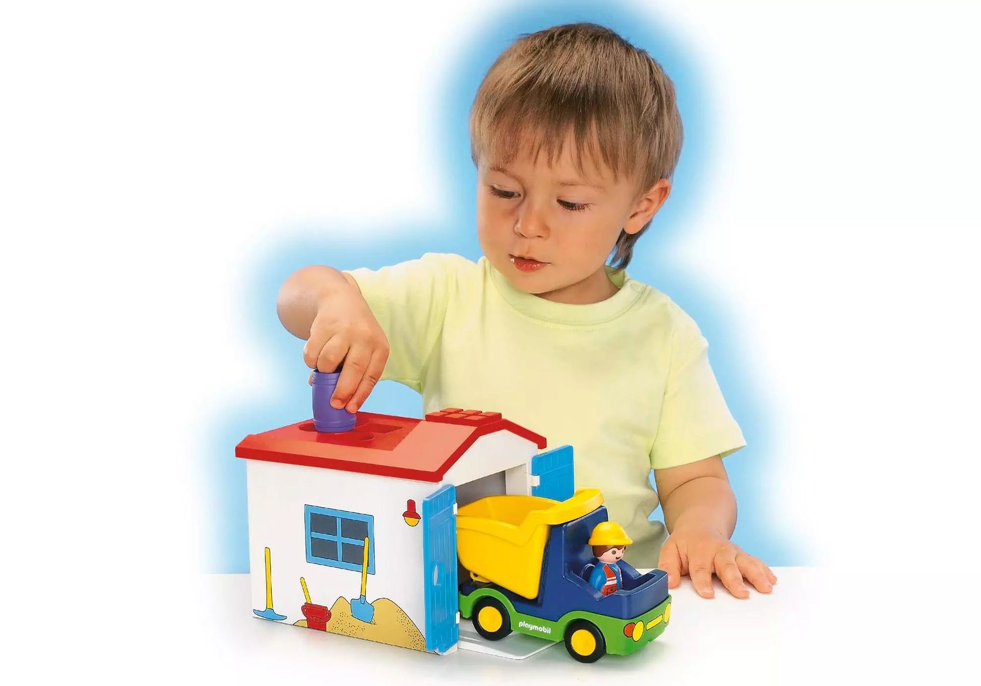 Playmobil 6759 Sammlerstück 1-2-3 LKW mit Sortiergarage - plegobil