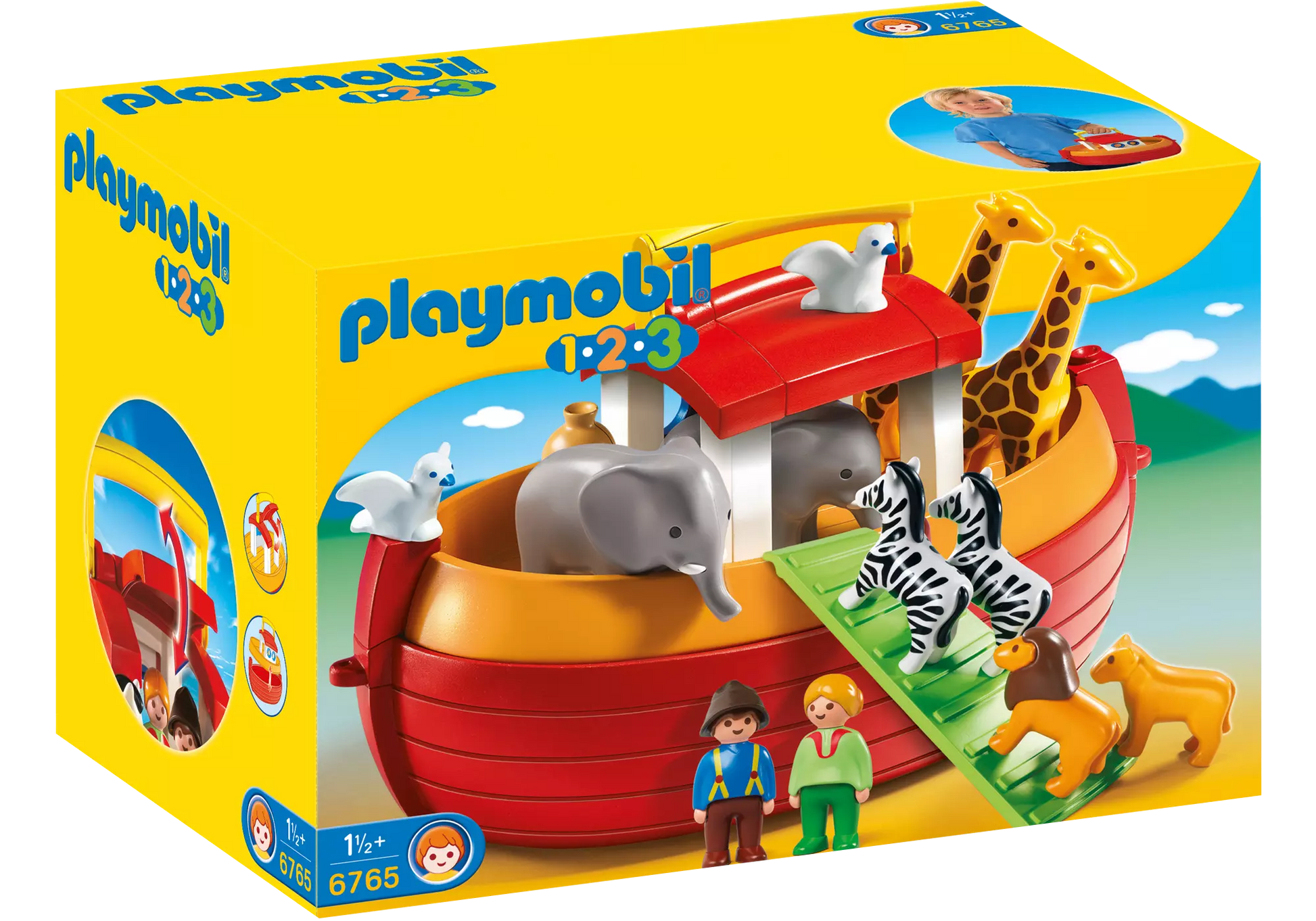 Playmobil 6765 1-2-3 Mein Mitnehm Arche Noah - plegobil