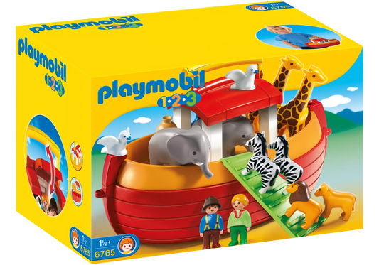 Playmobil 6765 1-2-3 Mein Mitnehm Arche Noah - plegobil