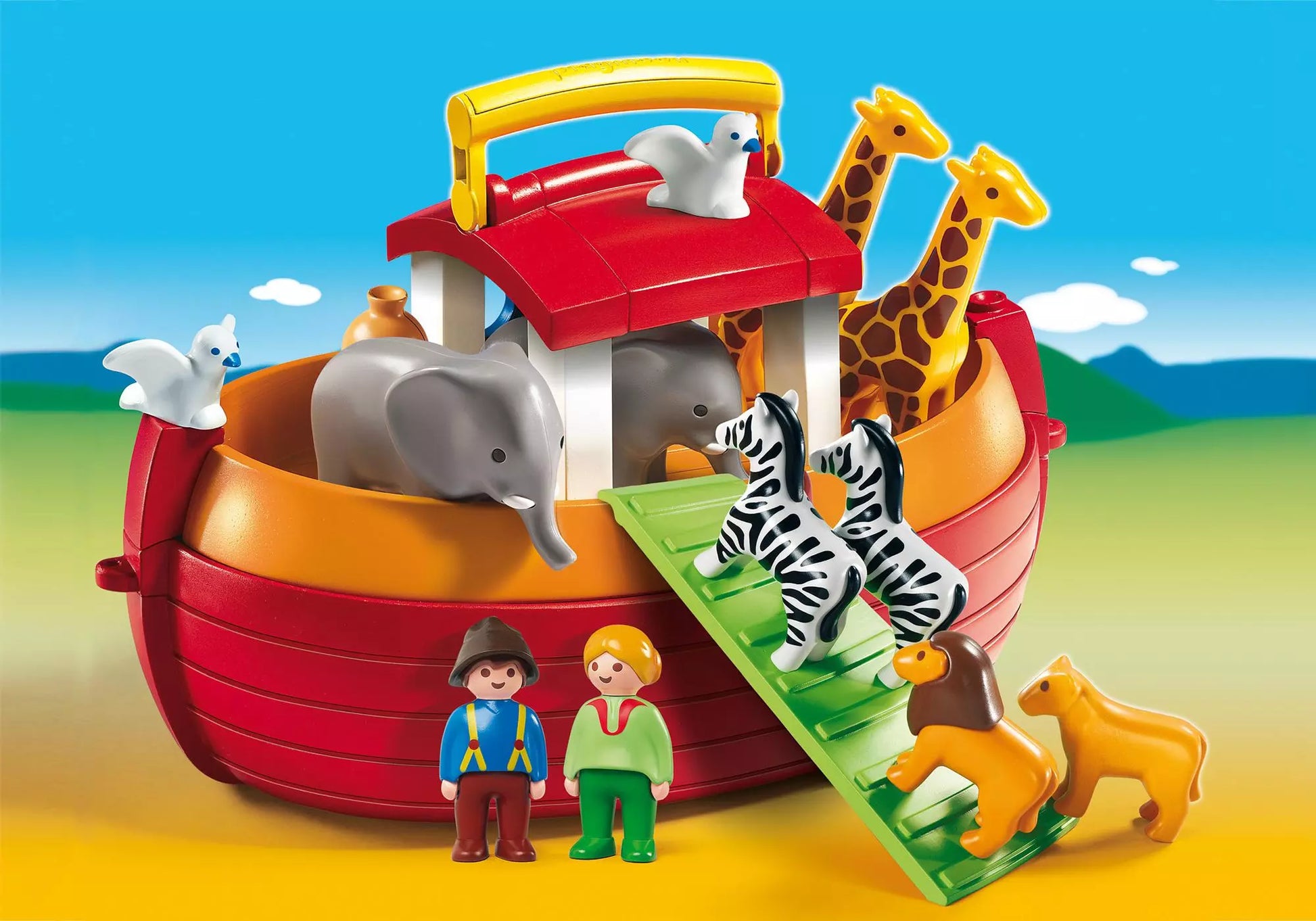 Playmobil 6765 1-2-3 Mein Mitnehm Arche Noah - plegobil