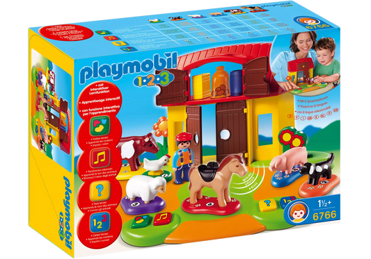 Playmobil 6766 1-2-3 Bauernhof - plegobil