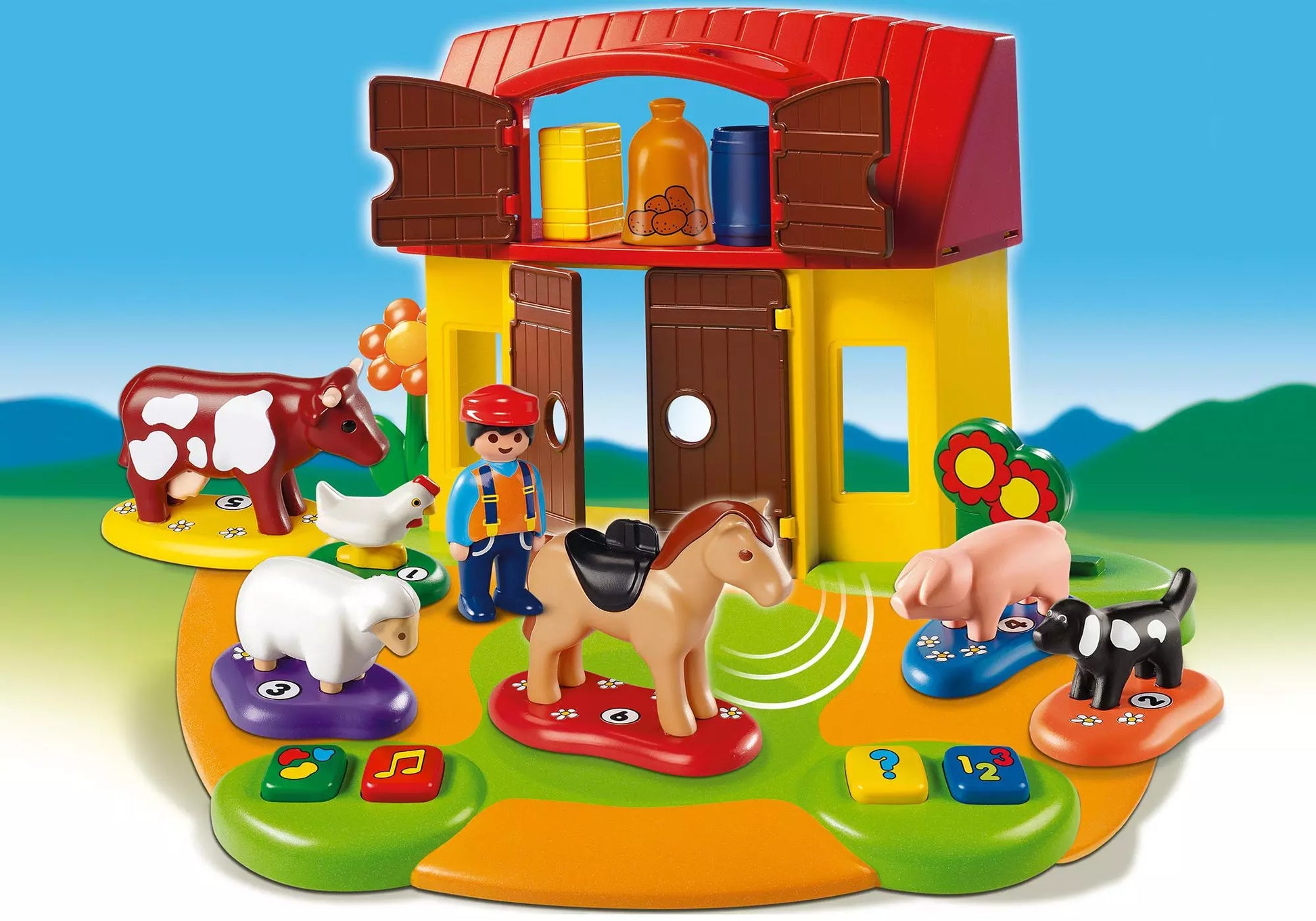Playmobil 6766 1-2-3 Bauernhof - plegobil