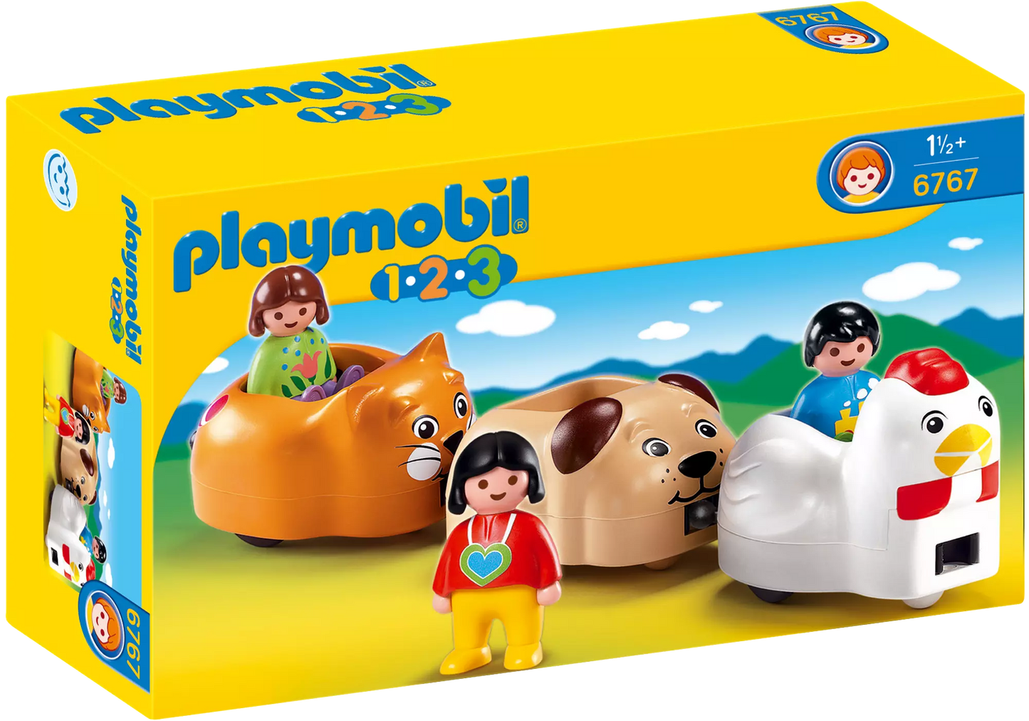 Playmobil 6767 Sammlerstück 1-2-3 Fröhlicher Tierchen-Zug - plegobil