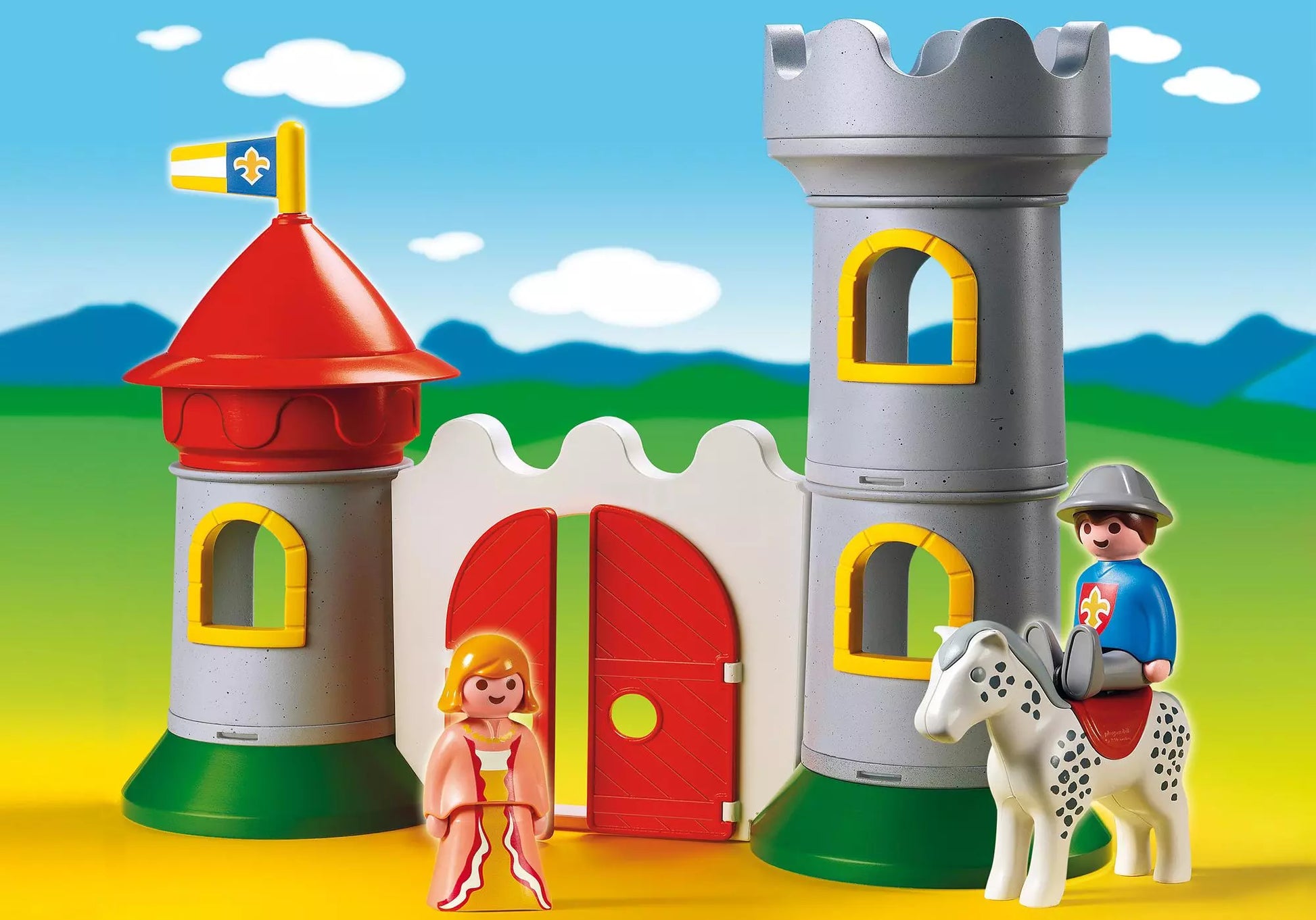 Playmobil 6771 Sammlerstück 1-2-3 Meine erste Ritterburg - plegobil