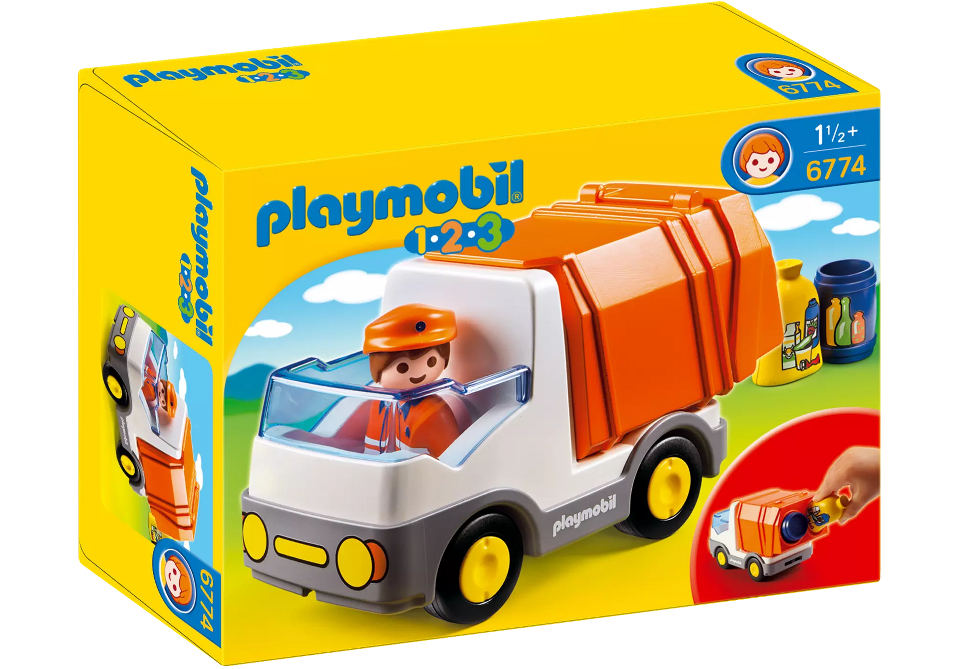 Playmobil 6774 Sammlerstück 1-2-3 Müllauto - plegobil
