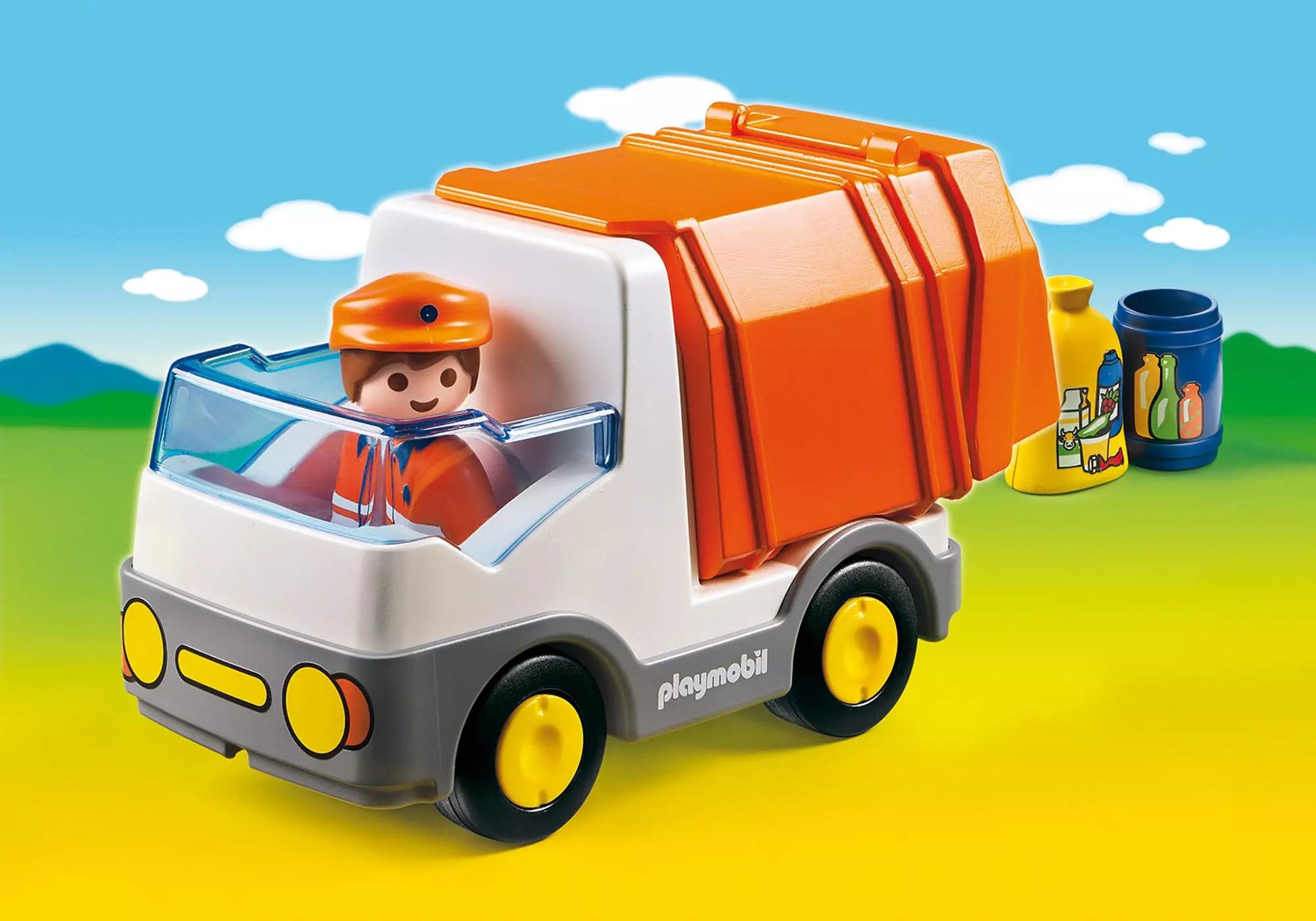 Playmobil 6774 Sammlerstück 1-2-3 Müllauto - plegobil