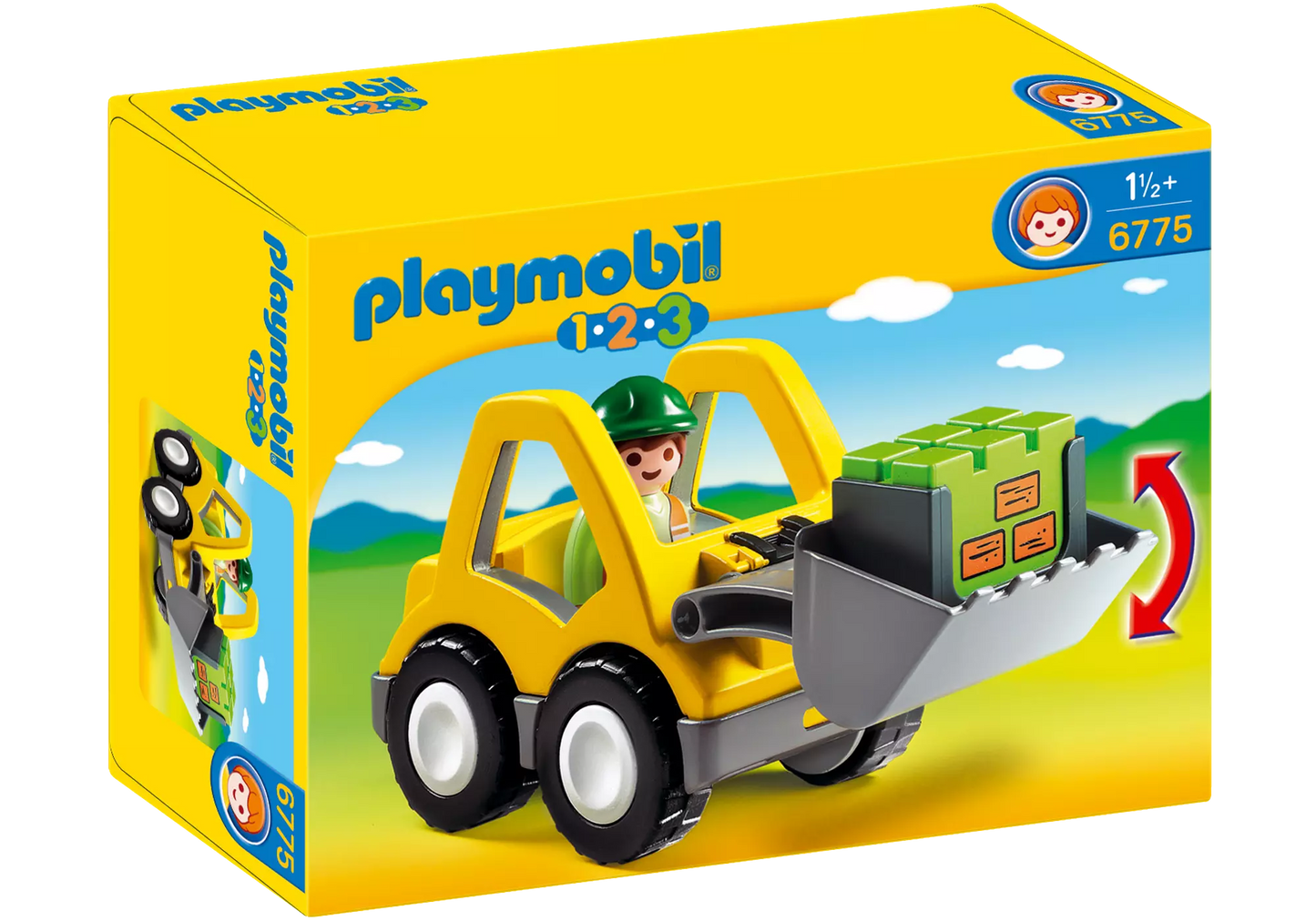 Playmobil 6775 1-2-3 Radlader - plegobil