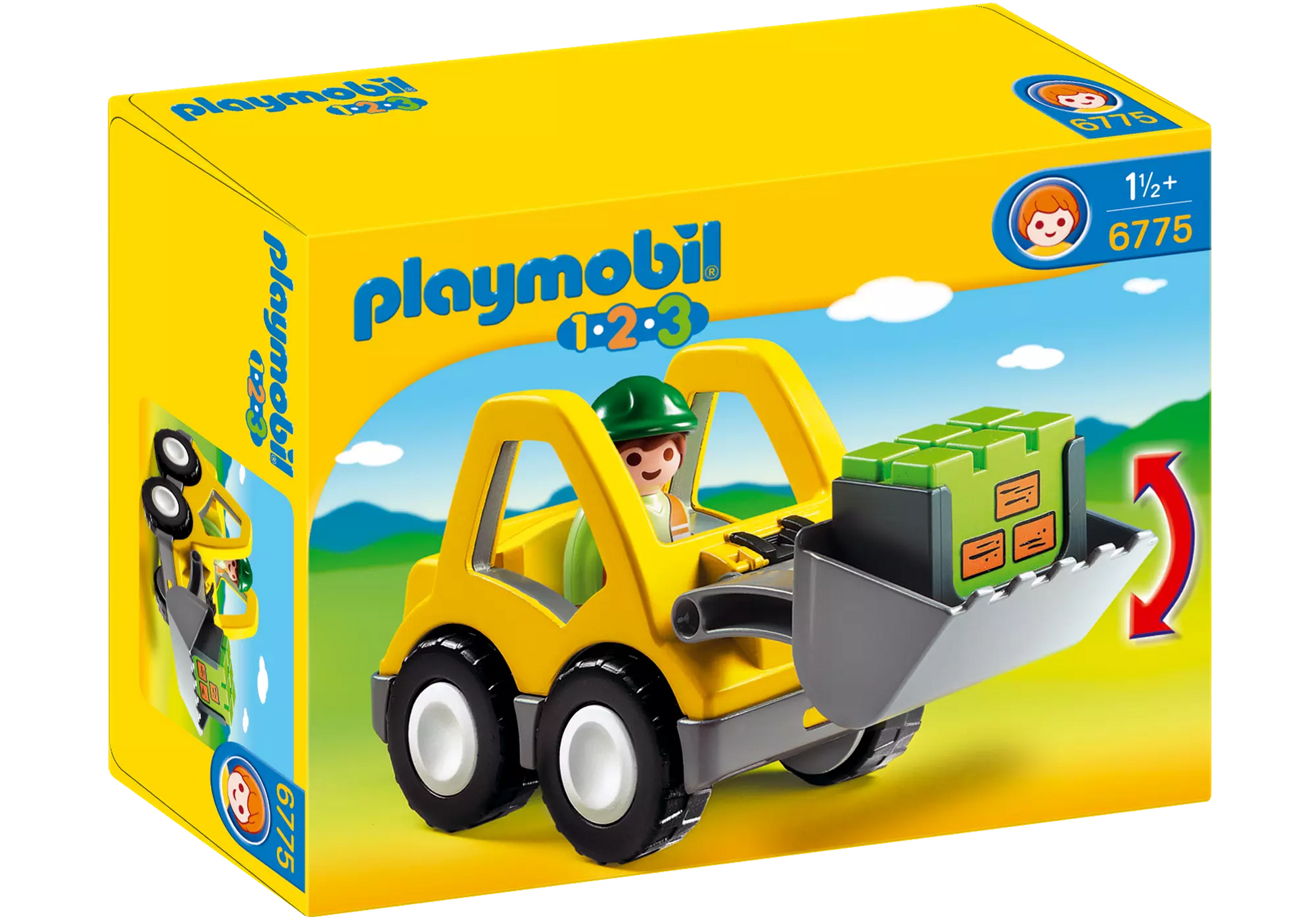 Playmobil 6775 1-2-3 Radlader - plegobil