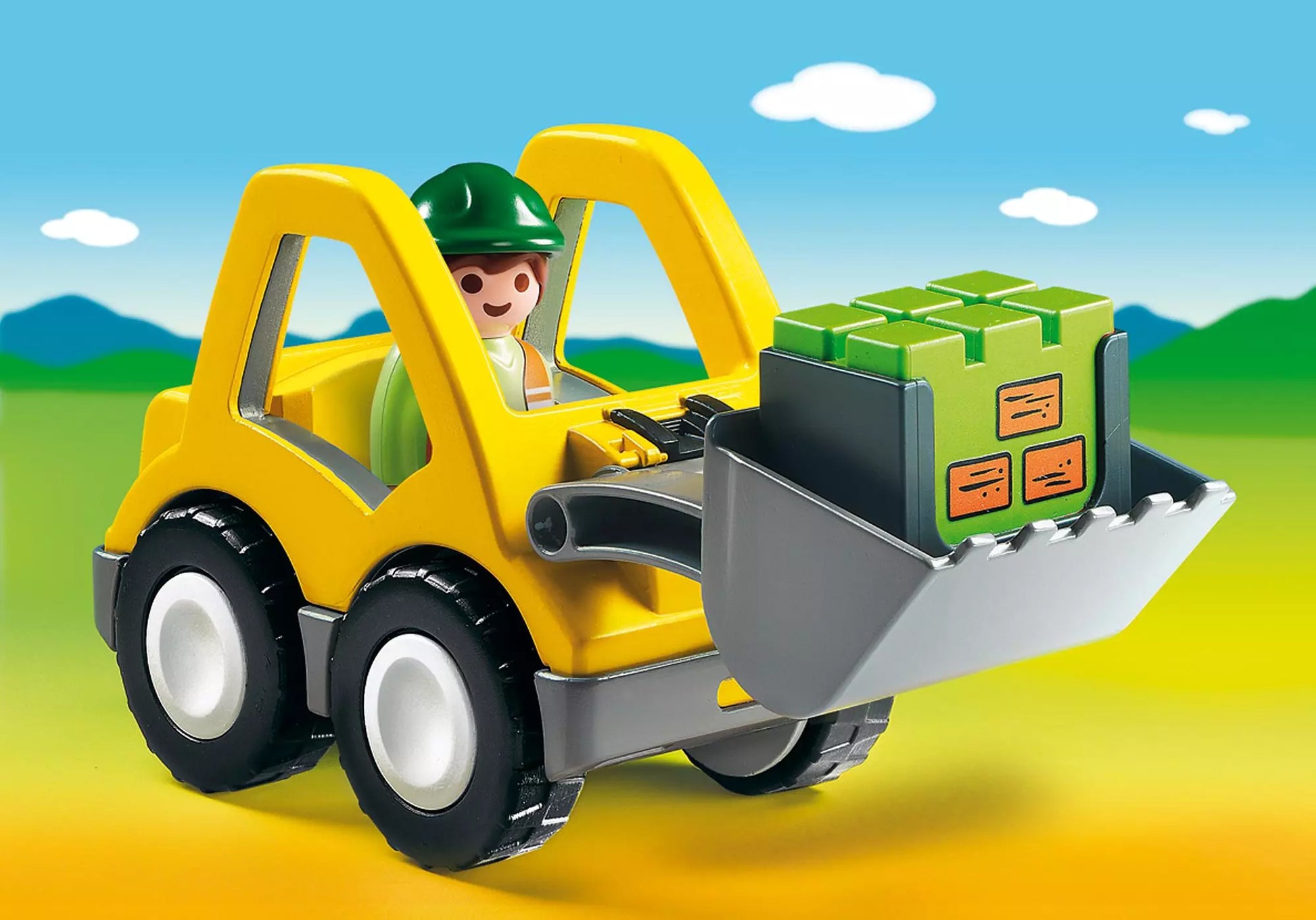 Playmobil 6775 1-2-3 Radlader - plegobil