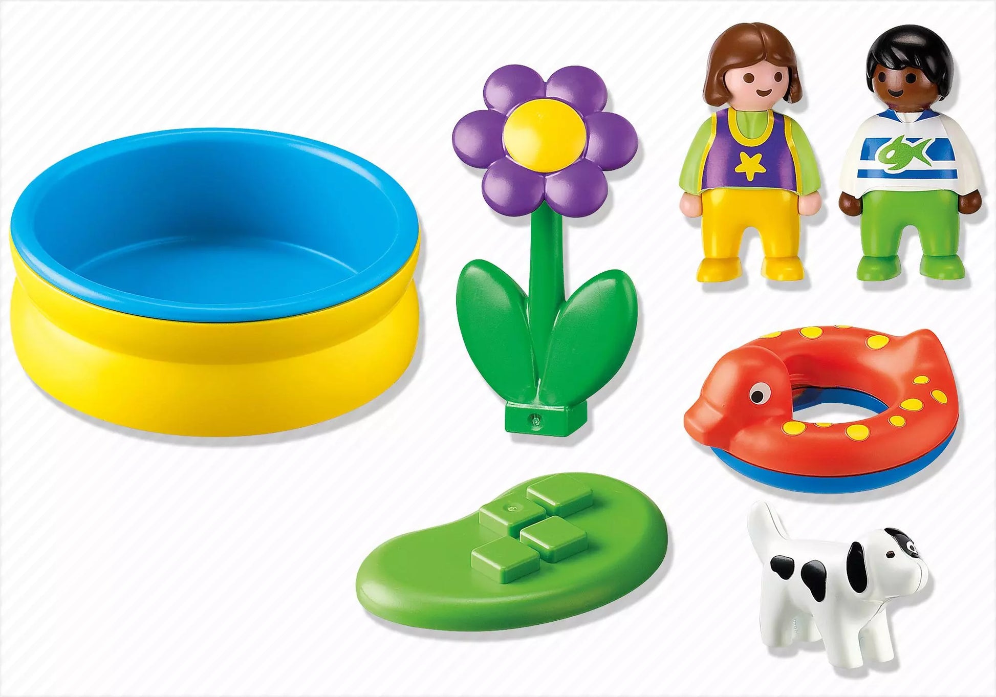 Playmobil 6781 Sammlerstück 1-2-3 Kinder mit Plaschbecken - plegobil