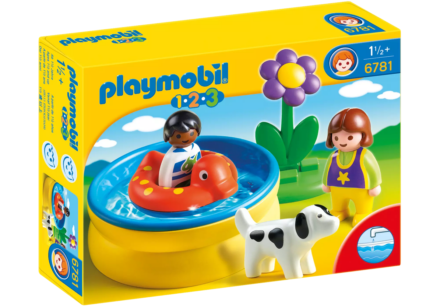 Playmobil 6781 Sammlerstück 1-2-3 Kinder mit Plaschbecken - plegobil
