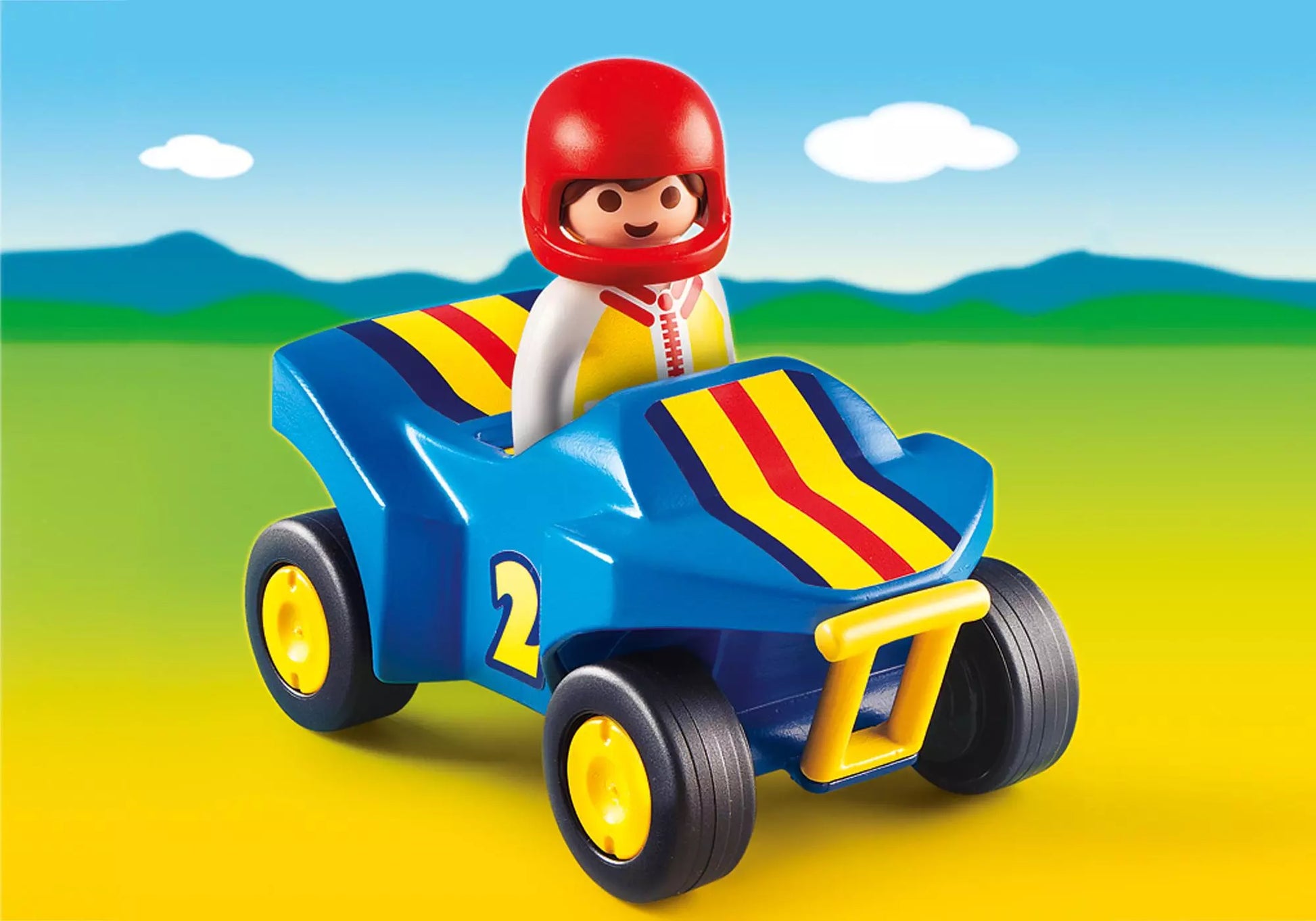 Playmobil 6782 Rennfahrer mit Quad - plegobil