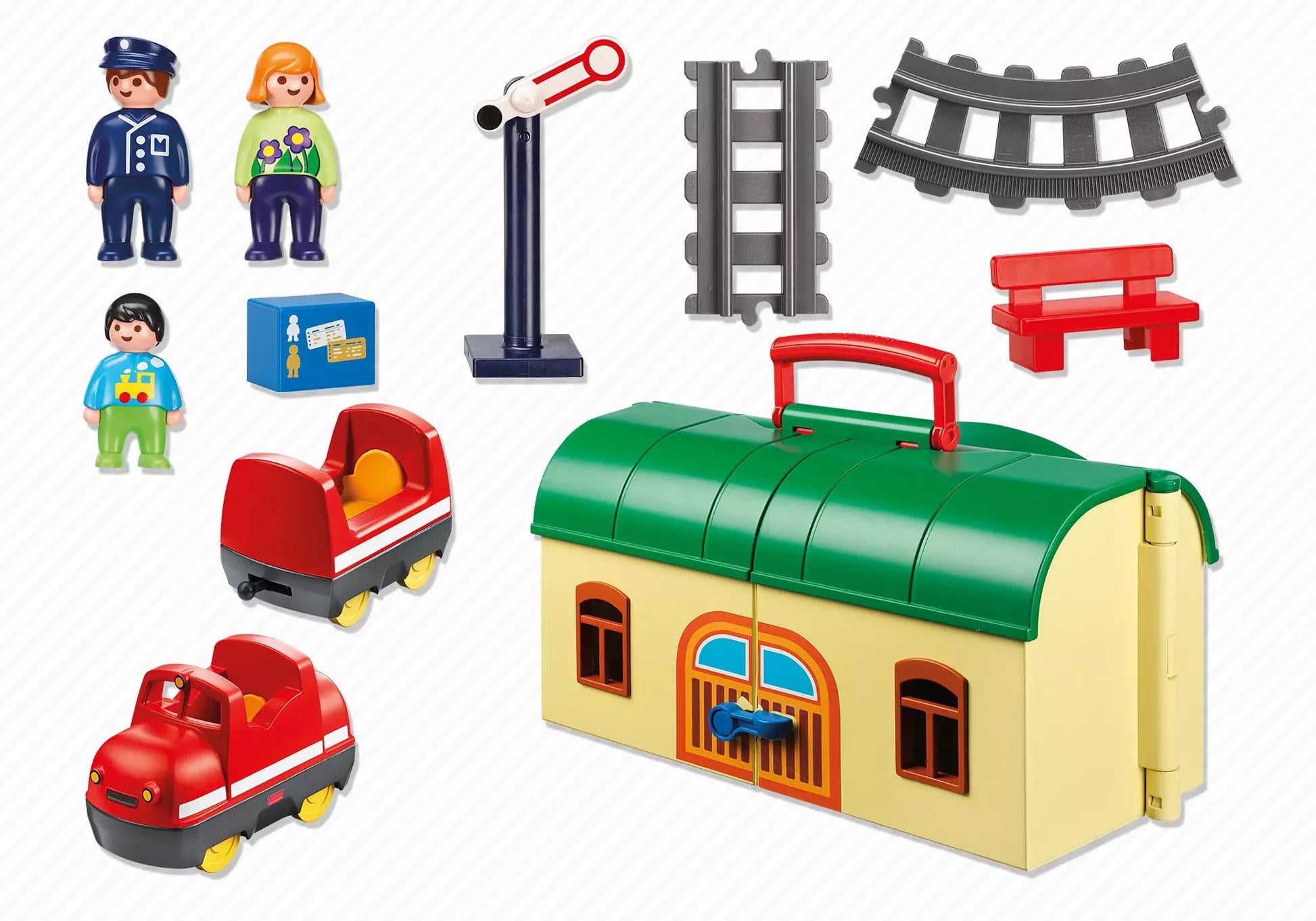 Playmobil 6783 1-2-3 Mein Mitnehm Eisenbahn - plegobil