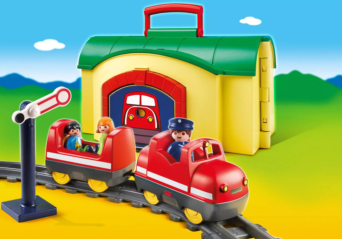 Playmobil 6783 1-2-3 Mein Mitnehm Eisenbahn - plegobil