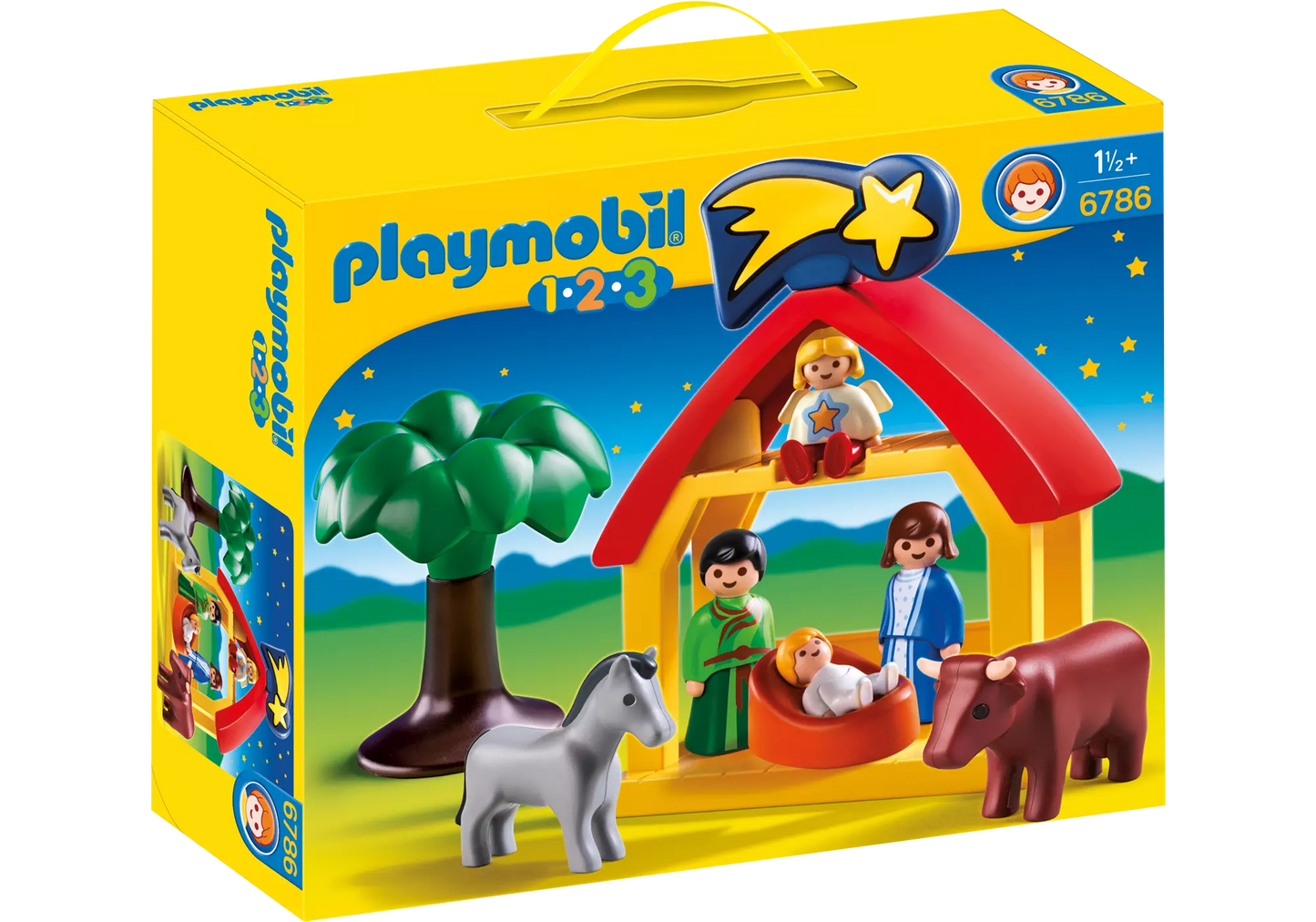 Playmobil 6786 1-2-3 Weihnachtskrippe - plegobil
