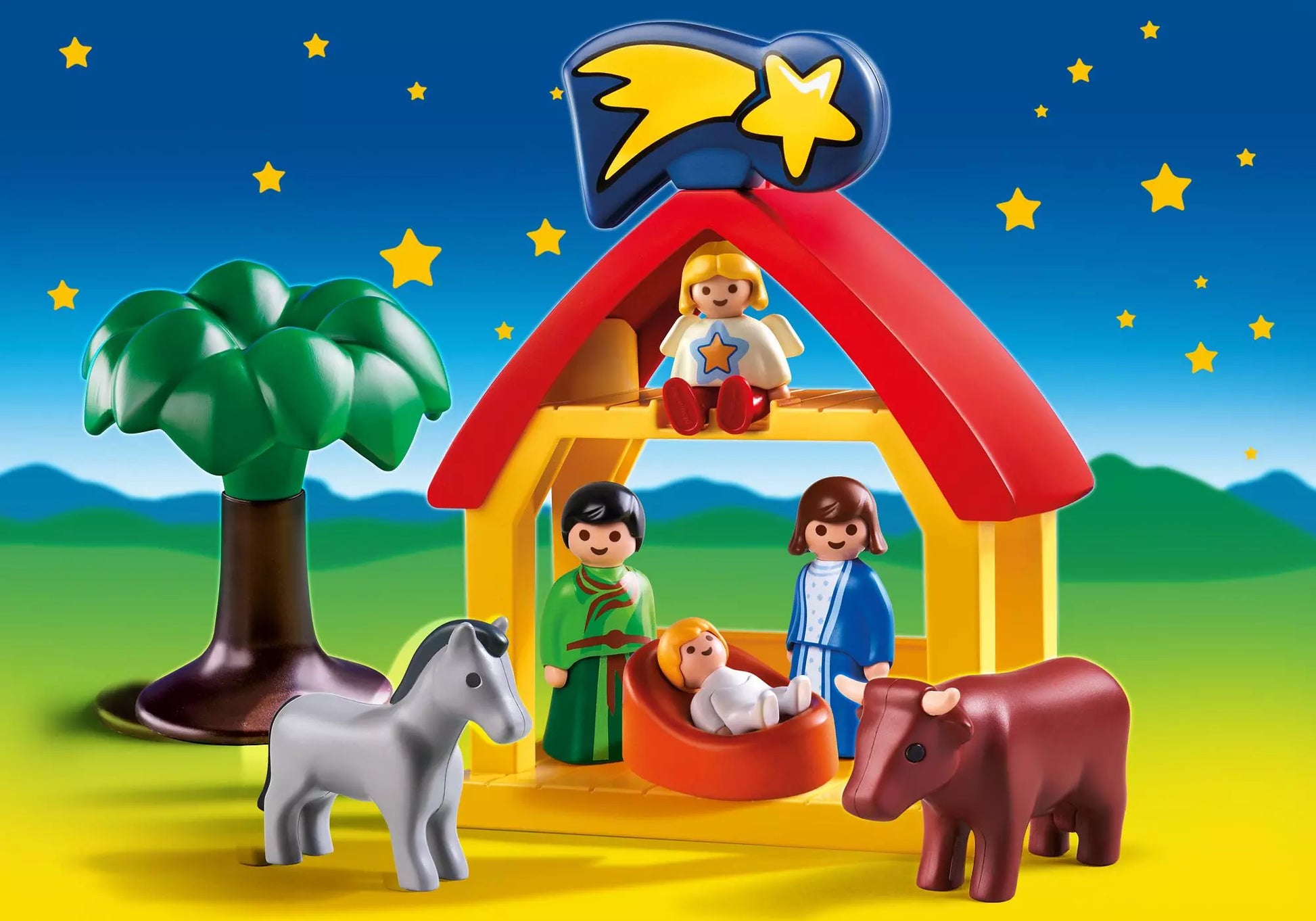 Playmobil 6786 1-2-3 Weihnachtskrippe - plegobil
