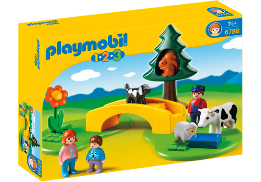 Playmobil 6788 1-2-3 Spaziergang zur Sommerweide - plegobil