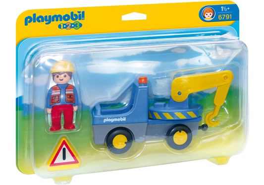 Playmobil 6791 1-2-3 Abschleppwagen - plegobil