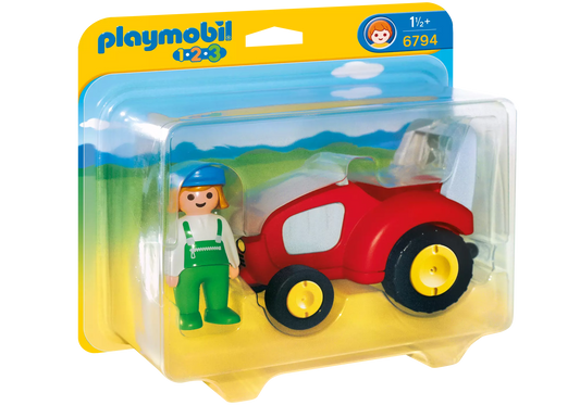 Playmobil 6794 1-2-3 Traktor - plegobil
