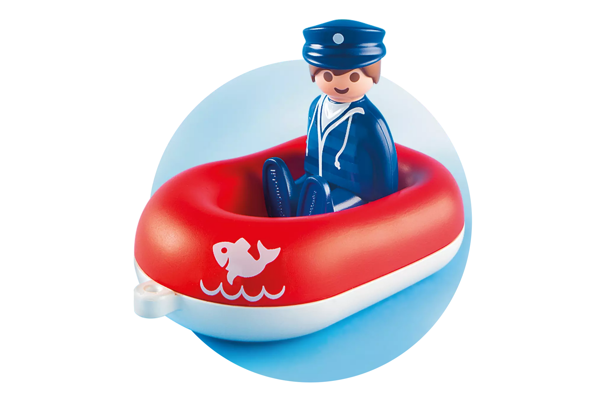 Playmobil 6795 1-2-3 Mann im Schlauchboot - plegobil