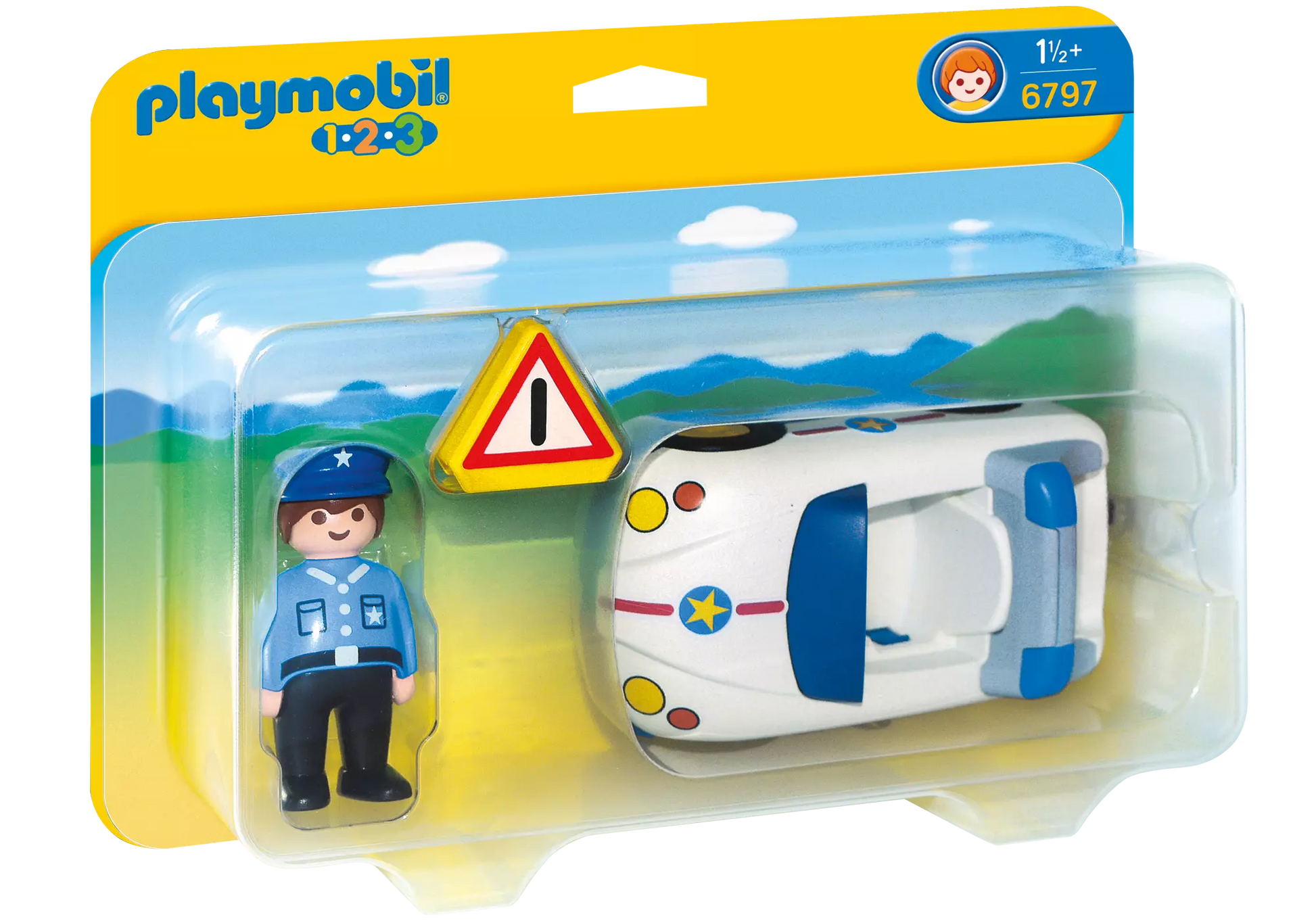 Playmobil 6797 1-2-3 Polizeiauto - plegobil