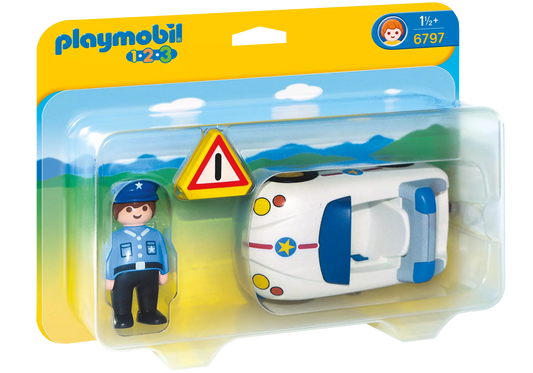 Playmobil 6797 1-2-3 Polizeiauto - plegobil