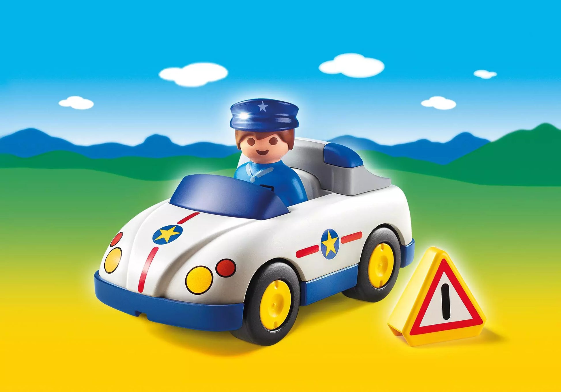 Playmobil 6797 1-2-3 Polizeiauto - plegobil