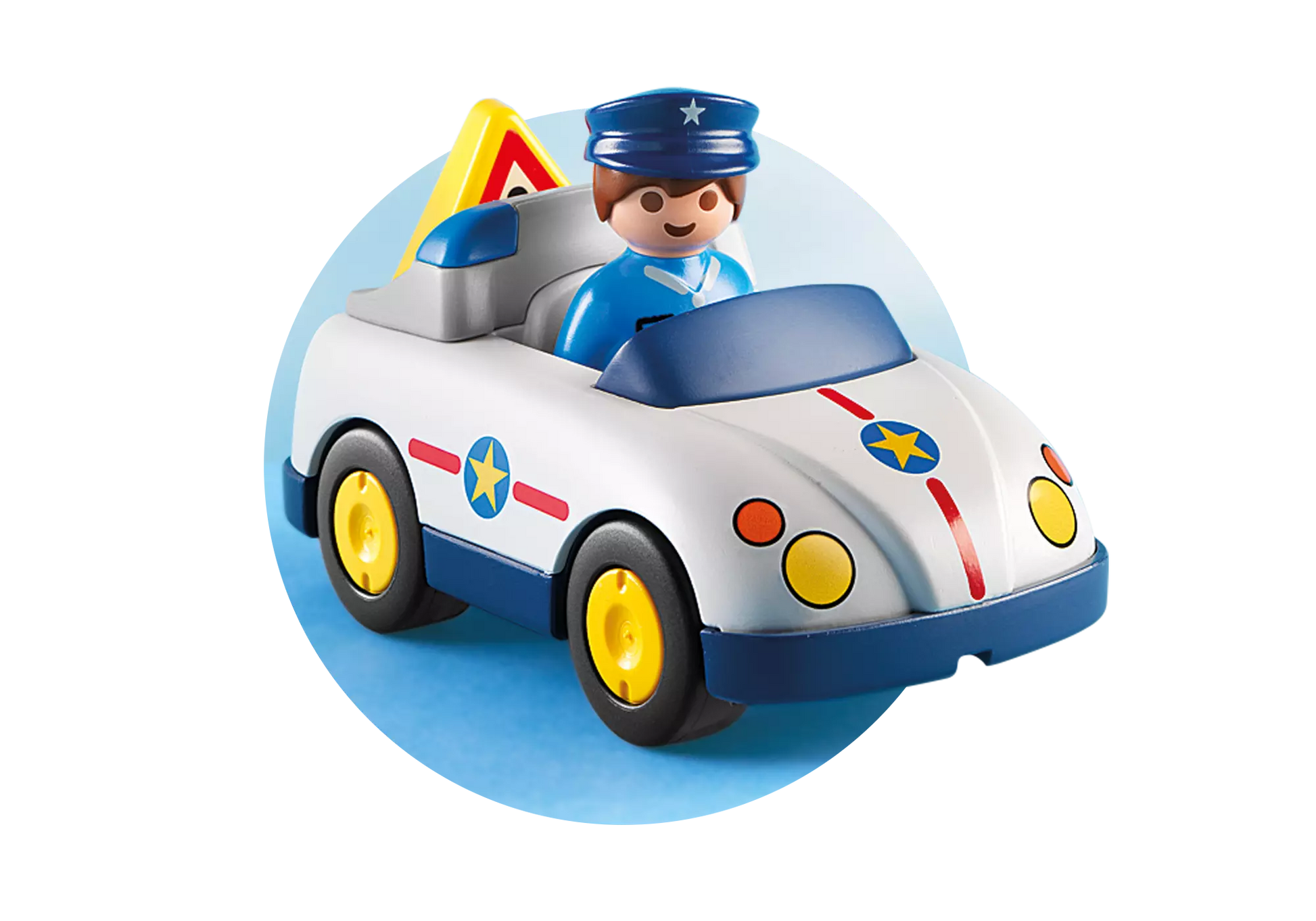 Playmobil 6797 1-2-3 Polizeiauto - plegobil